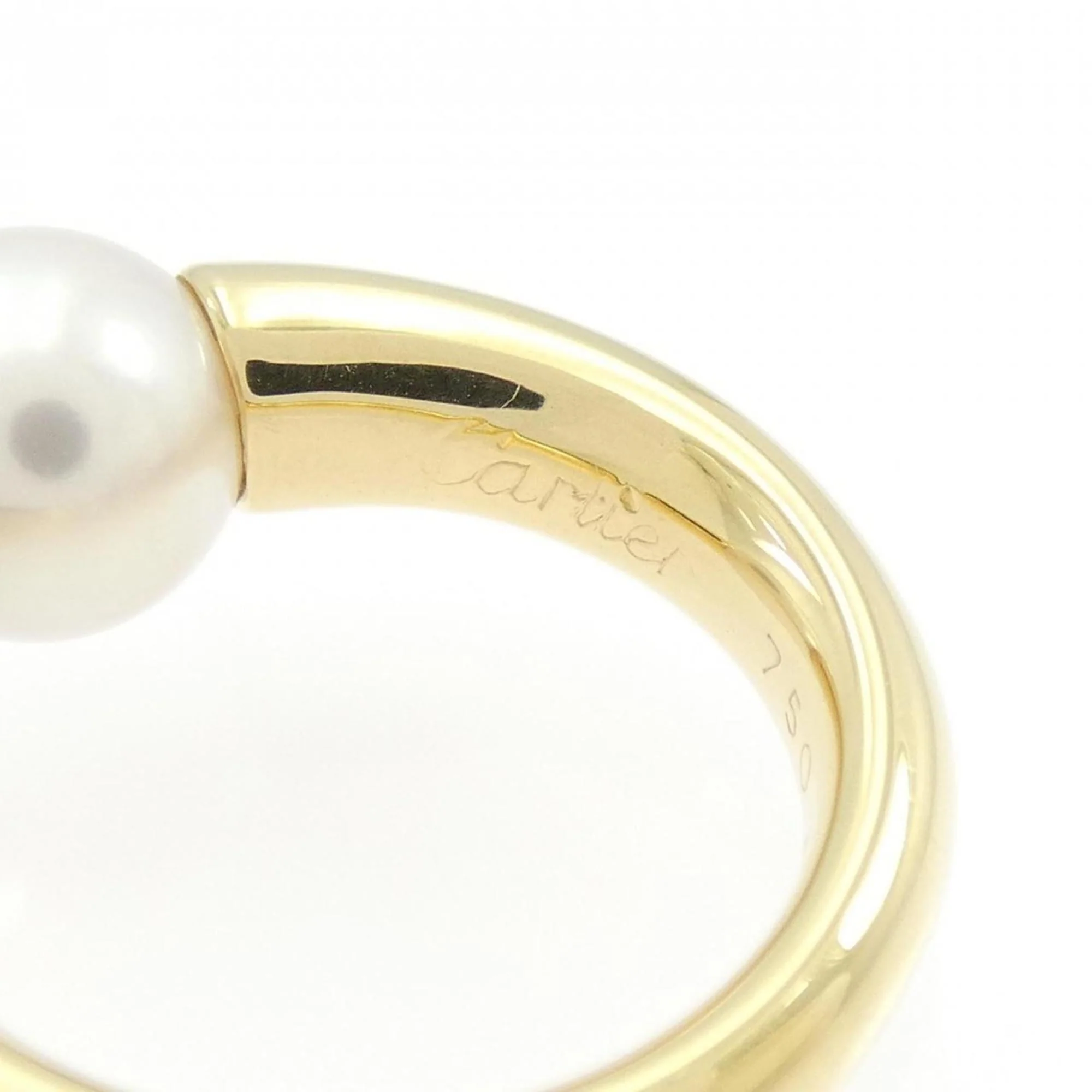Perla Ring 18K Yellow Gold Medium - Image 4