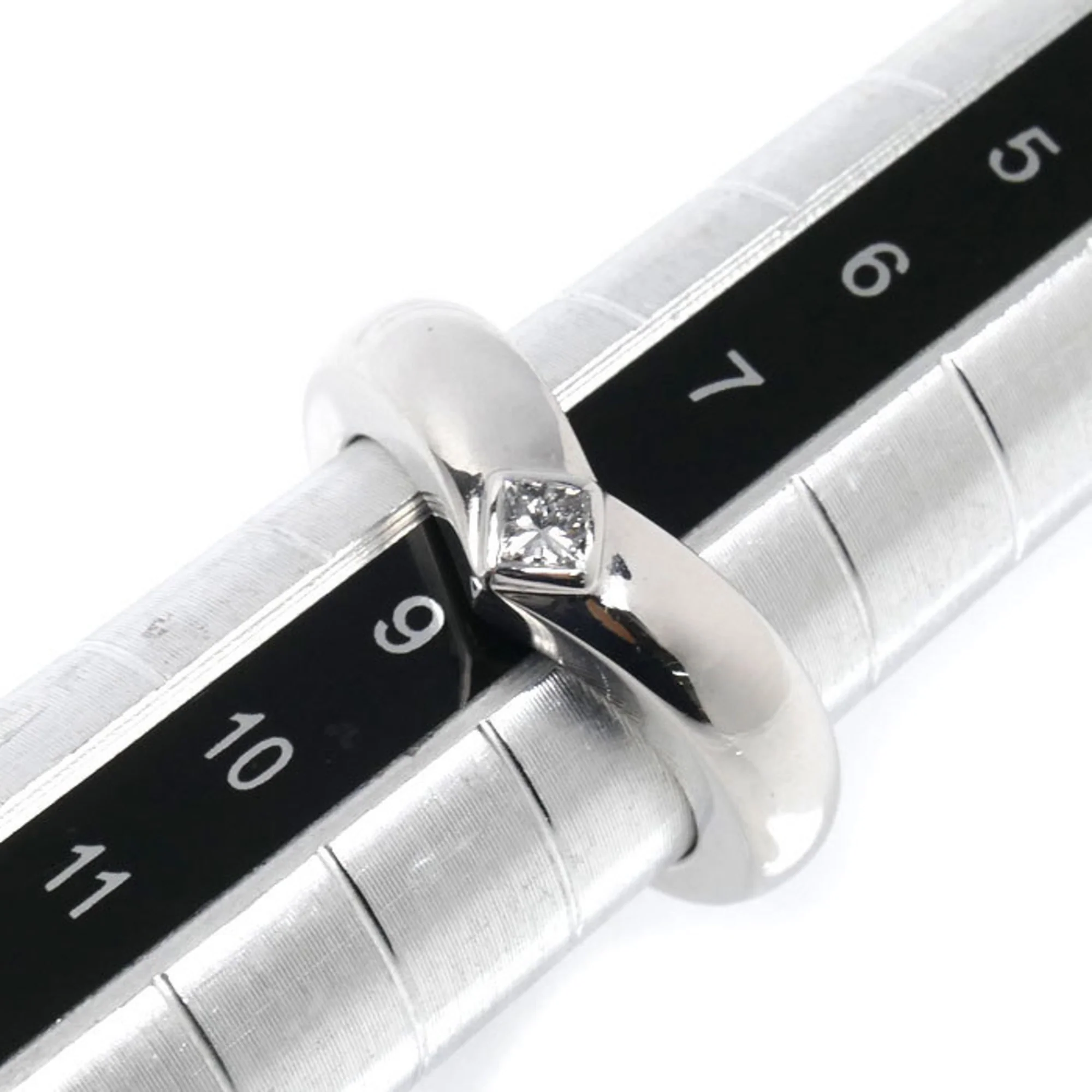 Ring 18K White Gold With Diamond - Image 6