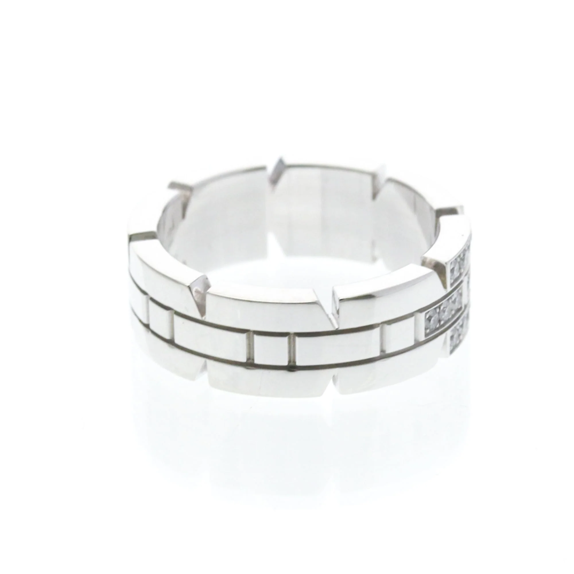 Ring 18K White Gold With Diamond - Image 4