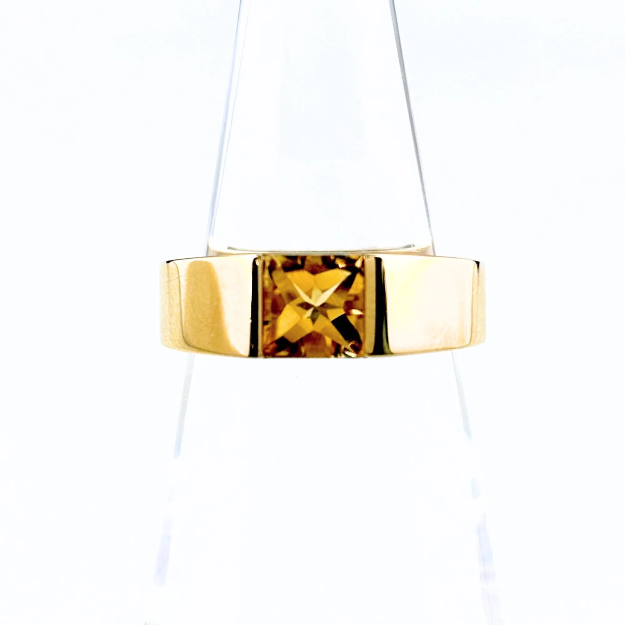 Ring With Citrine