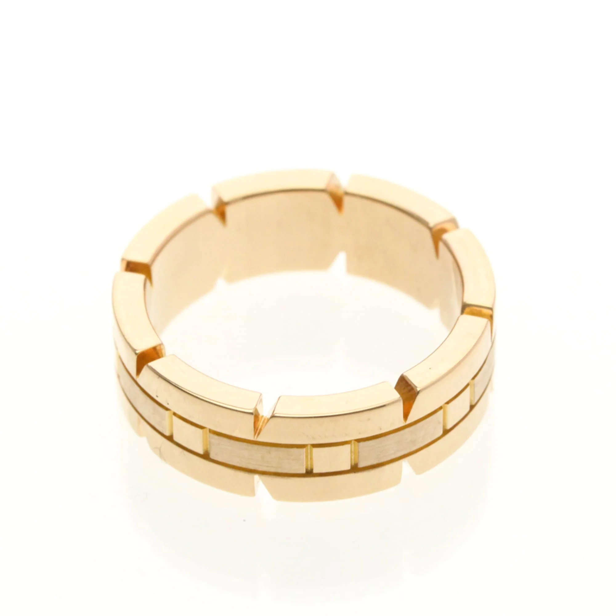 Tank FranŤaise Ring 18K Rose Gold - Image 9
