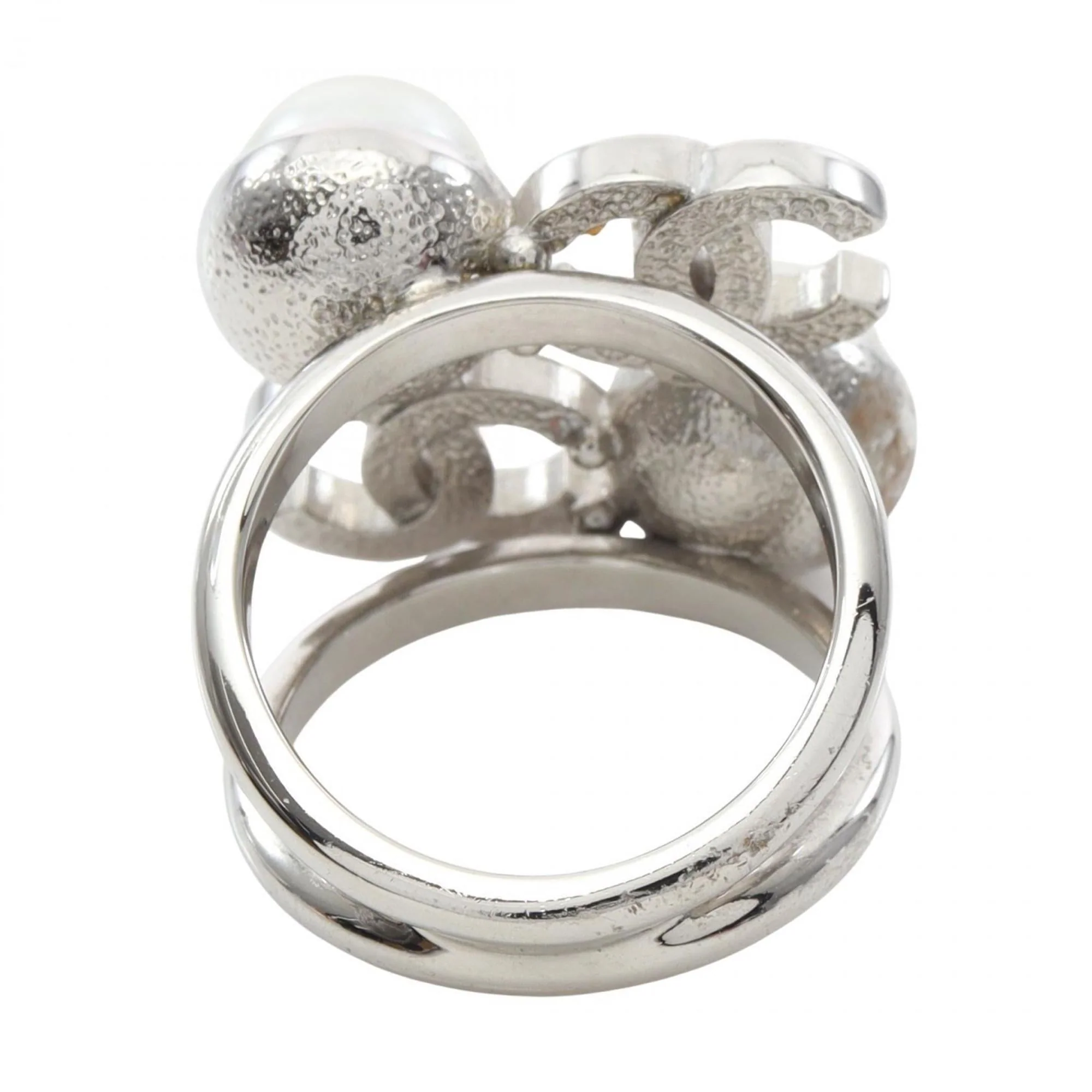 CC Logo Ring Sterling Silver - Image 3