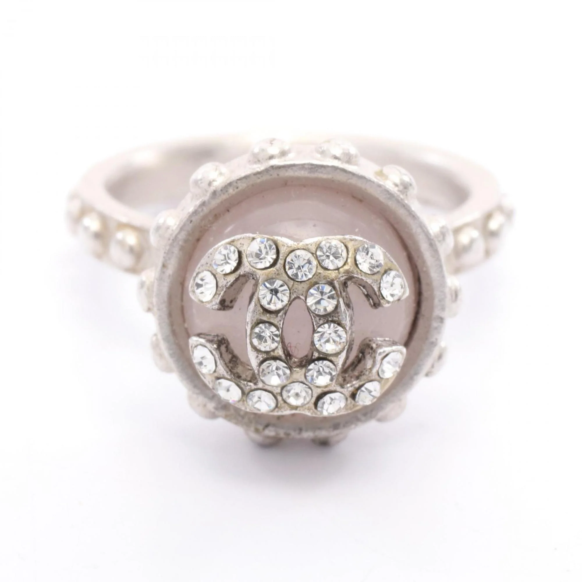 CC Logo Ring Sterling Silver