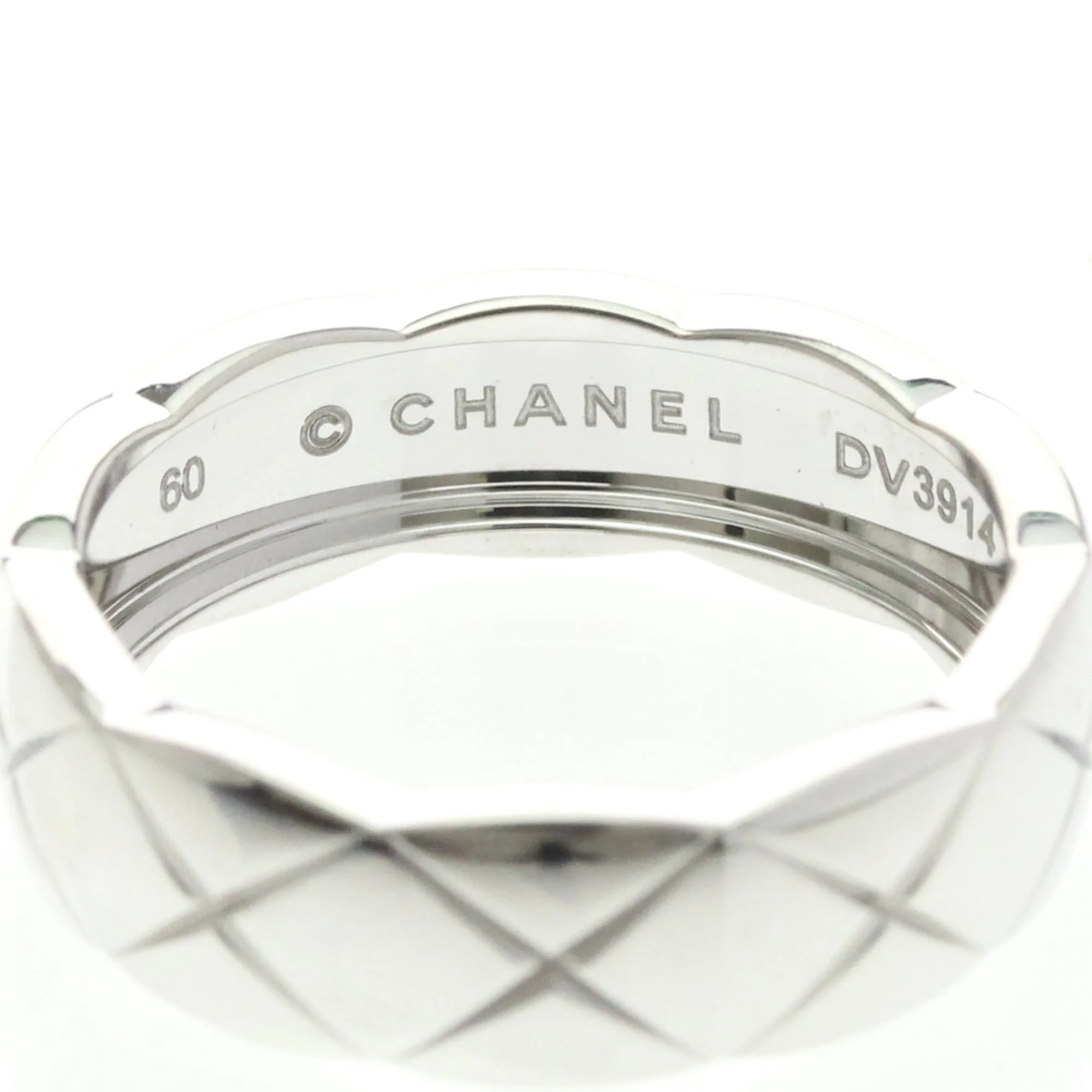 Coco Crush Ring 18K White Gold Medium - Image 5