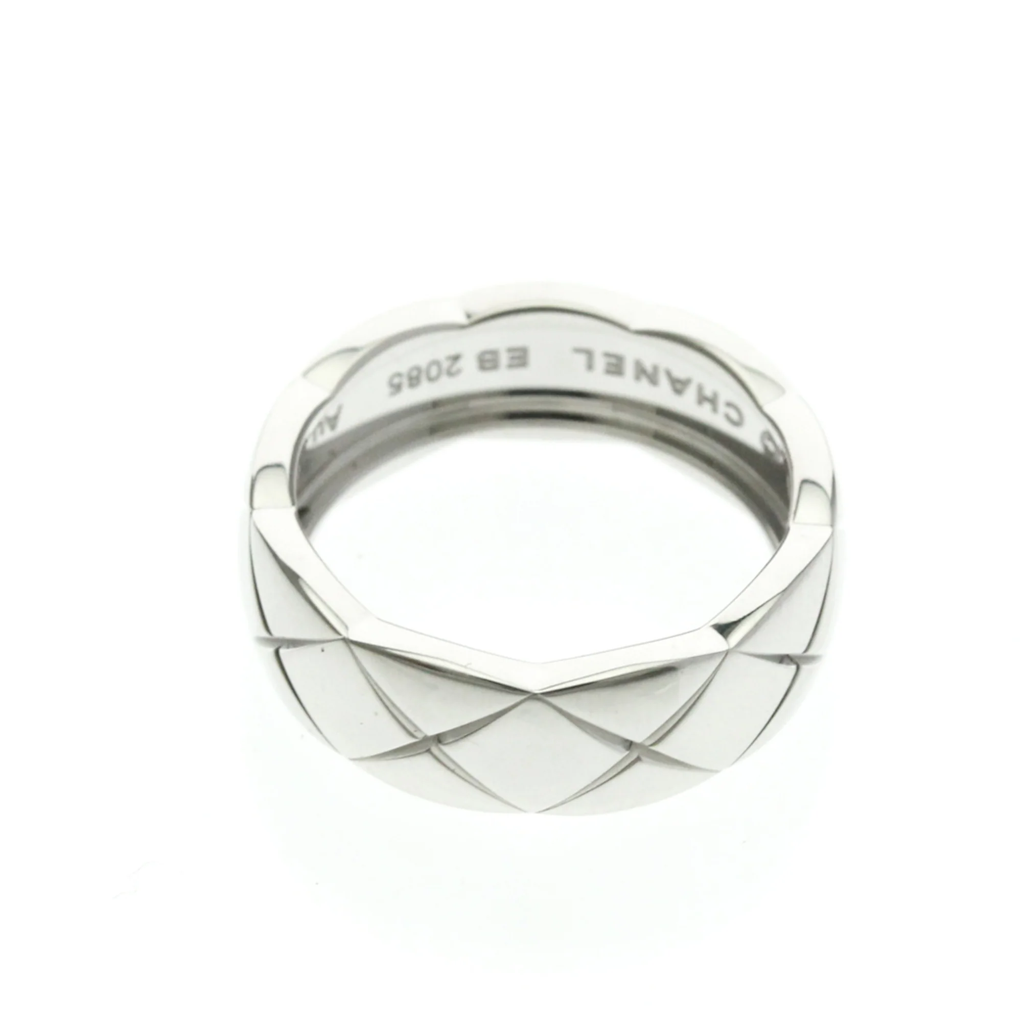 Coco Crush Ring 18K White Gold Medium - Image 9