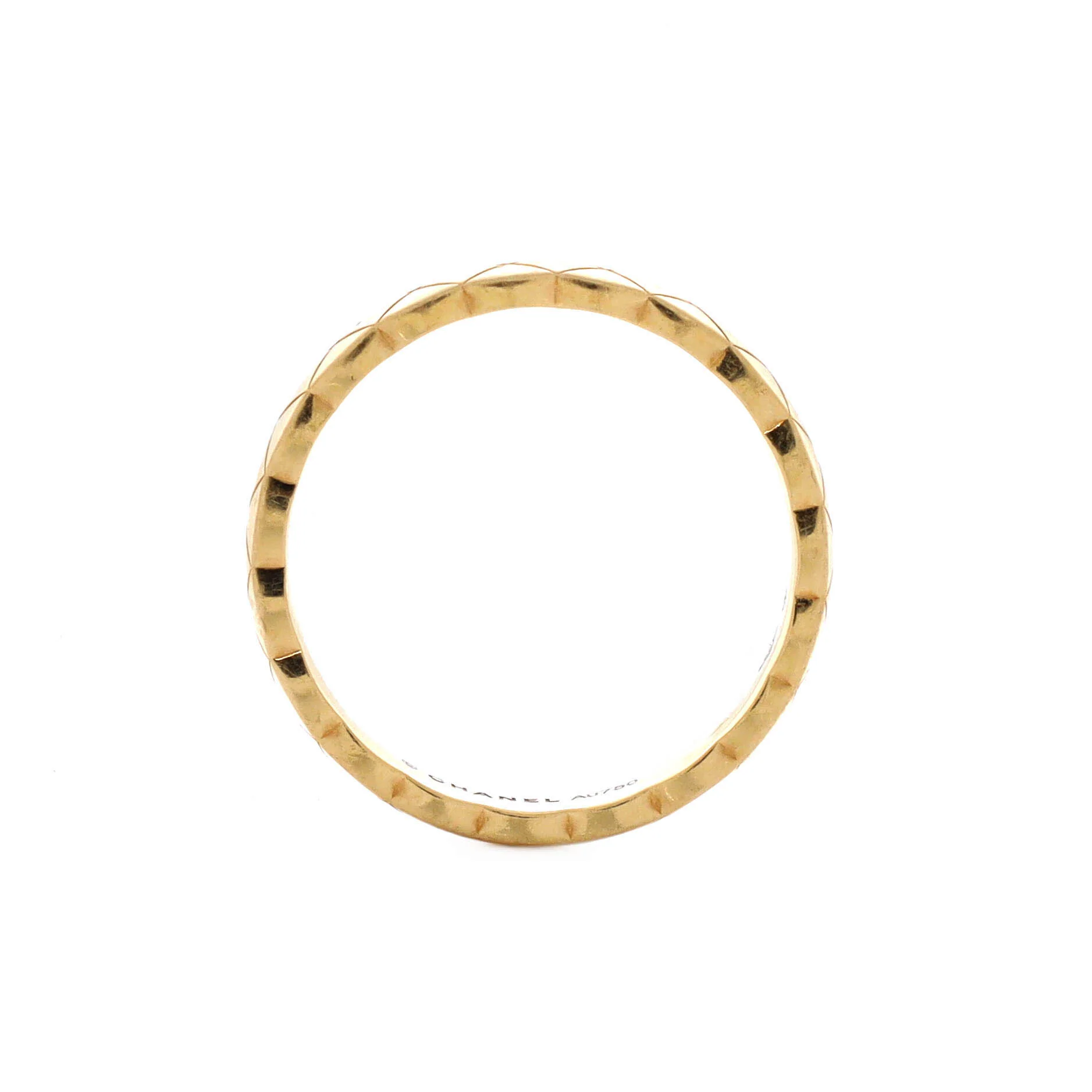 Coco Crush Ring 18K Yellow Gold Mini - Image 3