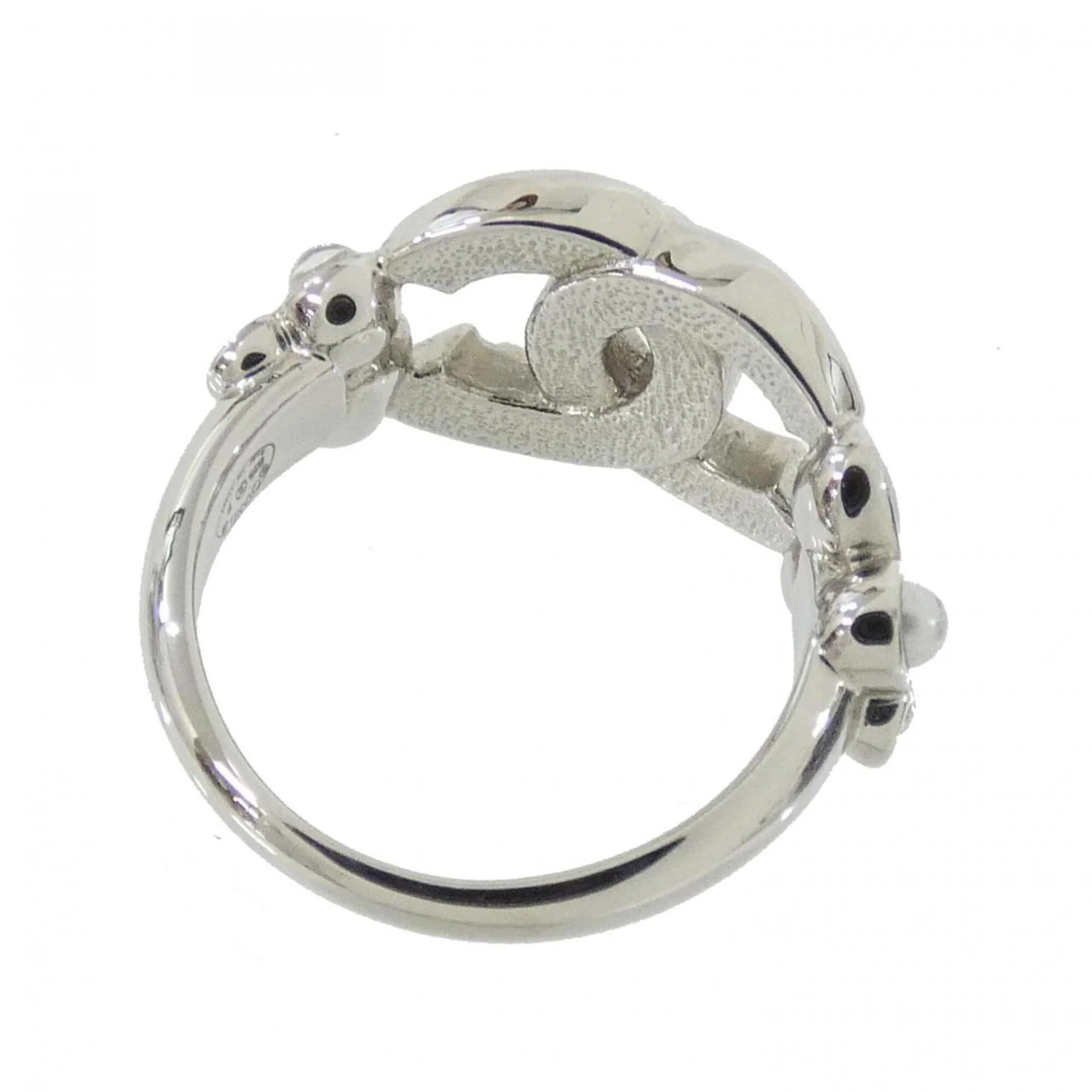 Ring Metal with Crystal Blue Pink White - Image 3