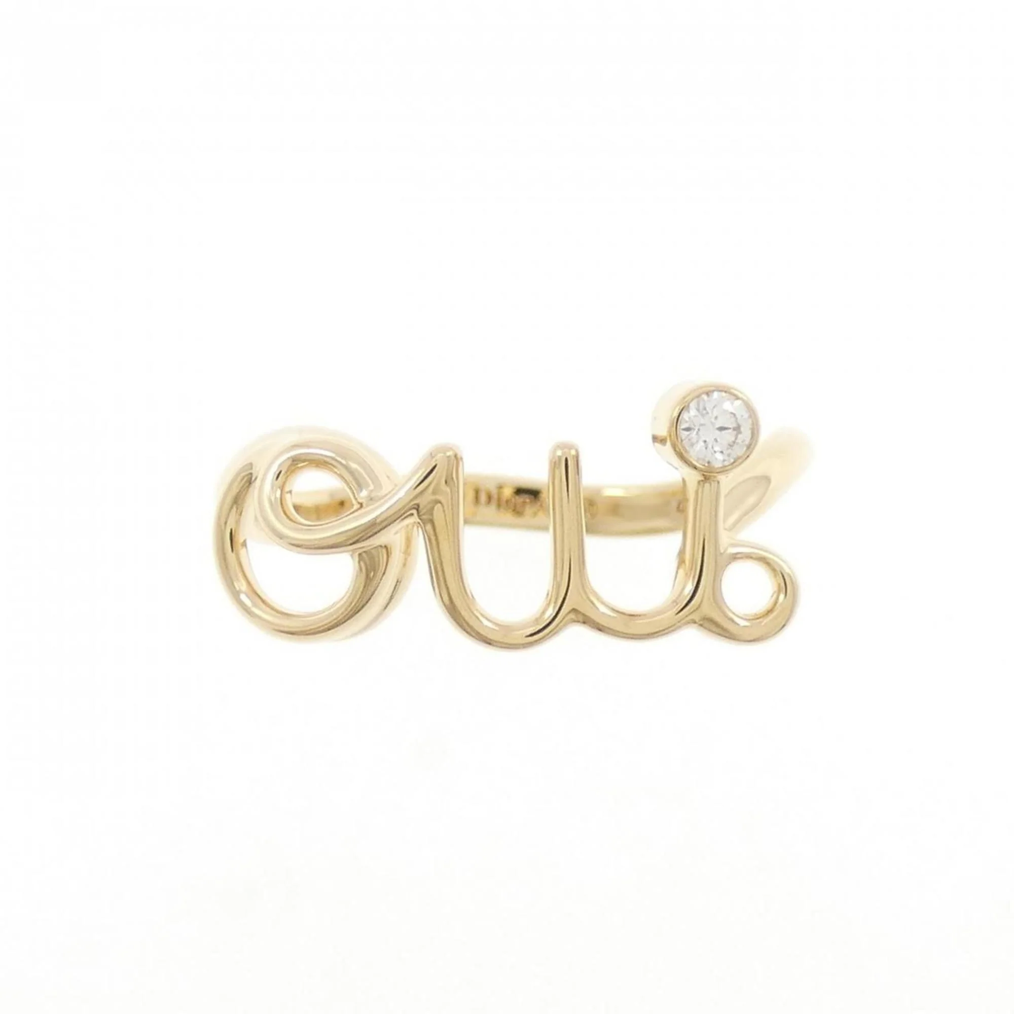 Amour Ring 18K Yellow Gold and Diamond - Image 2