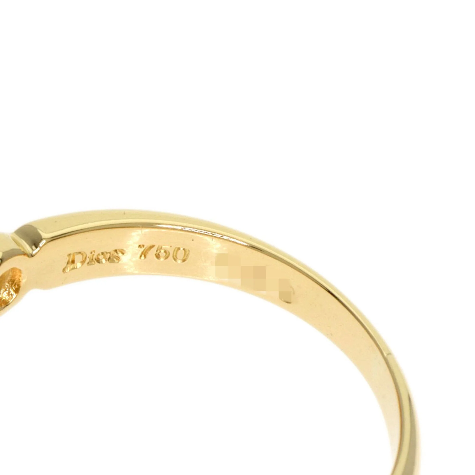 Heart Motif Ring 18K Yellow Gold with Diamond - Image 5