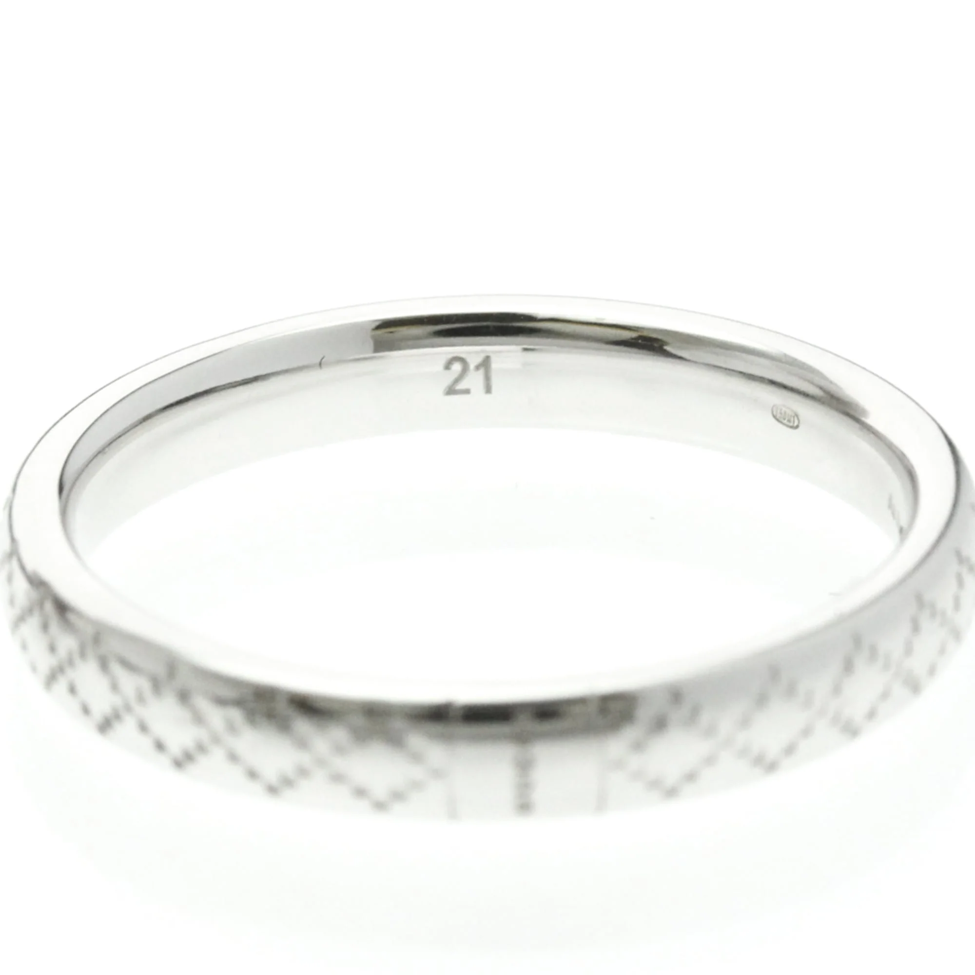 Band Ring 18K White Gold - Image 5