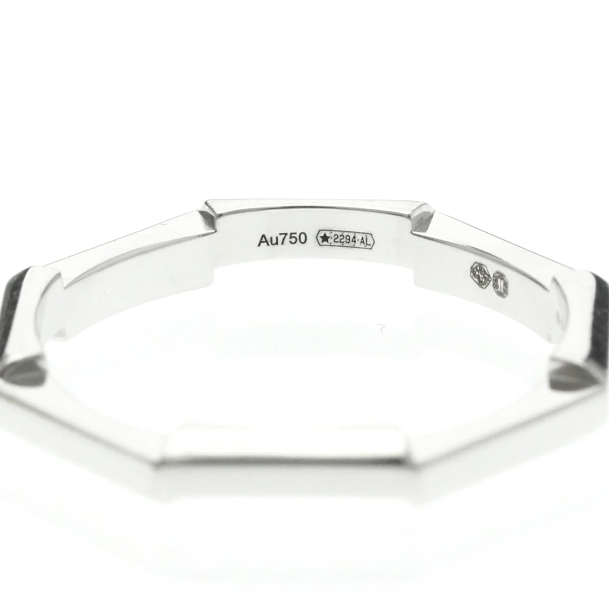 Band Ring 18K White Gold - Image 6