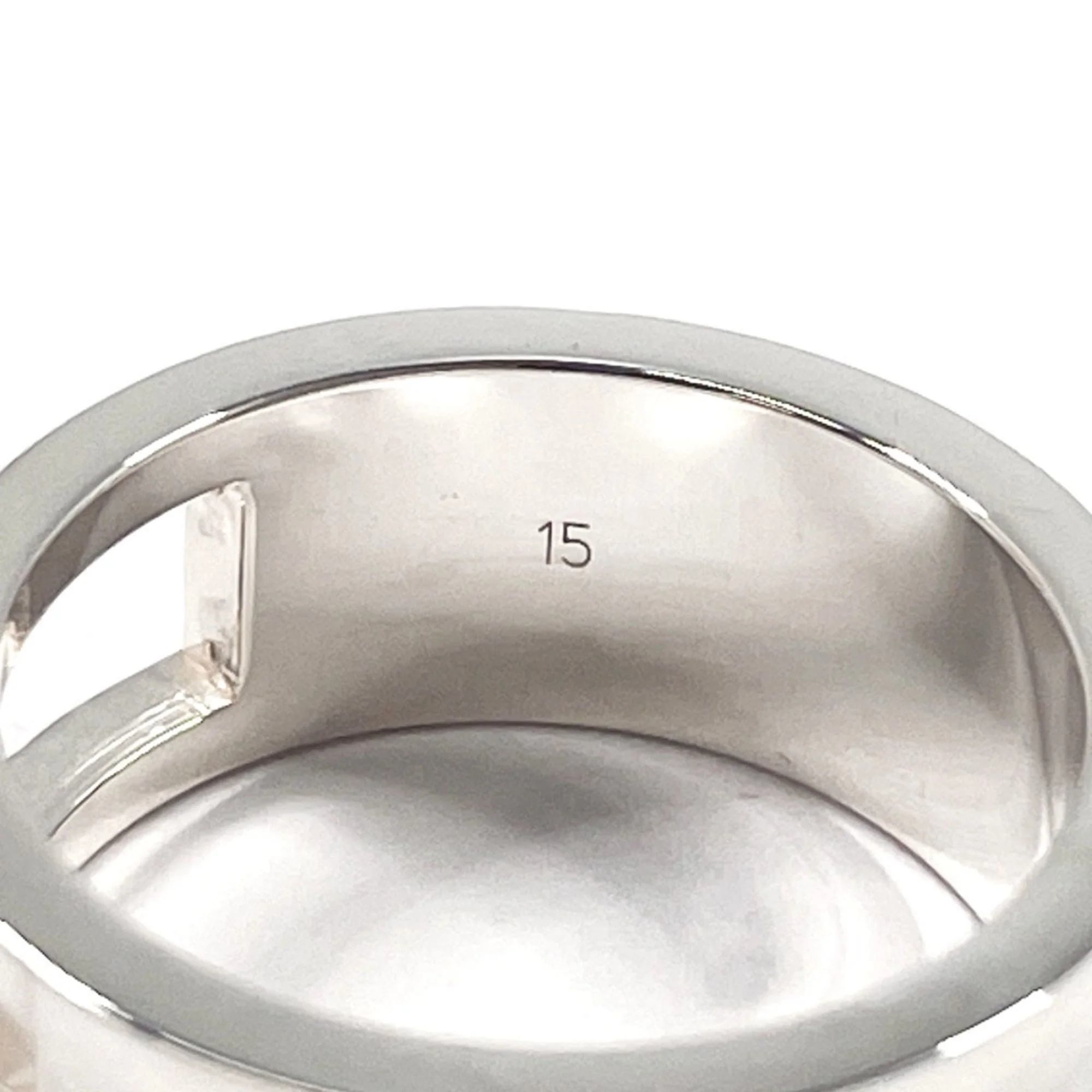 Cutout G Ring Sterling Silver - Image 5