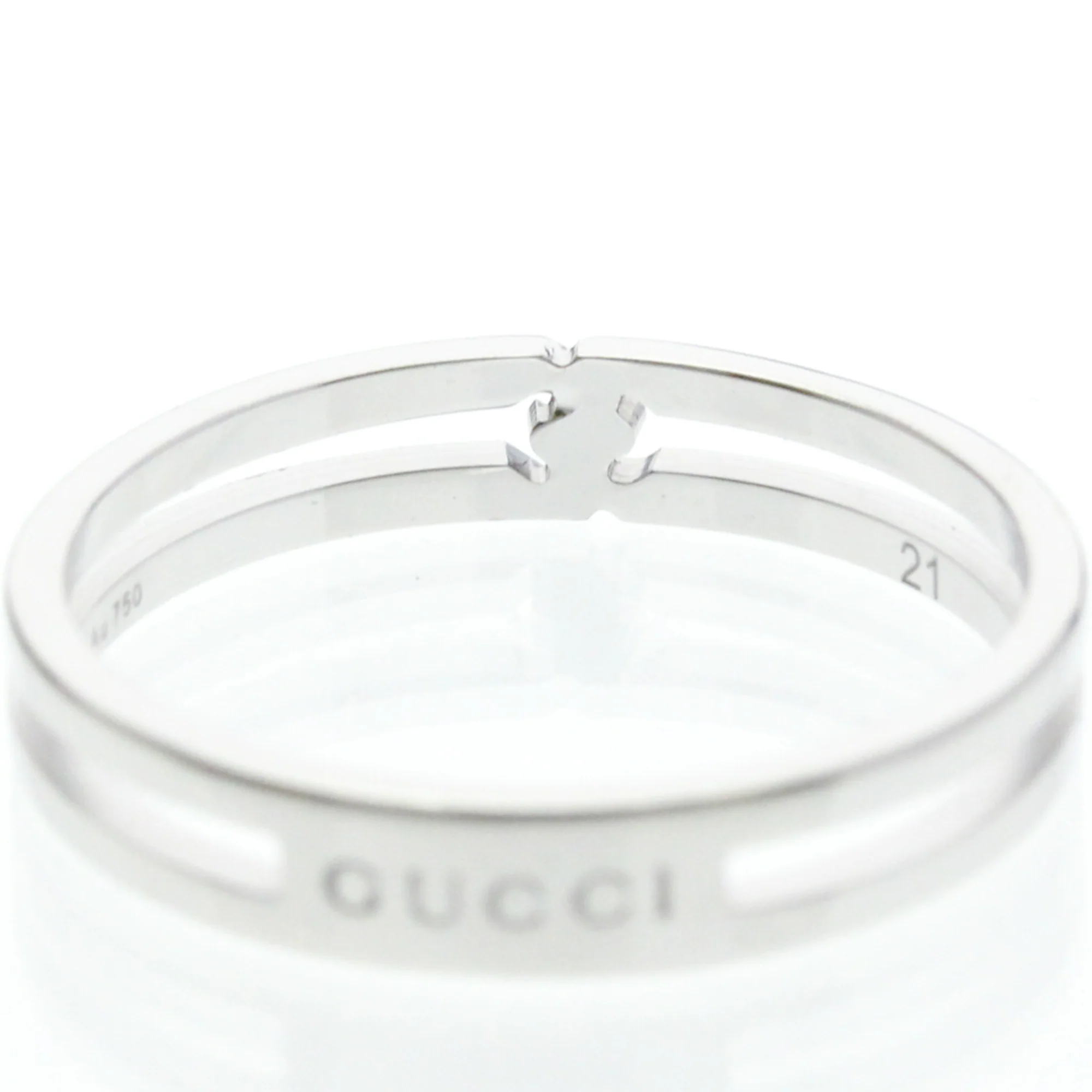 Infinity Ring 18K White Gold - Image 7