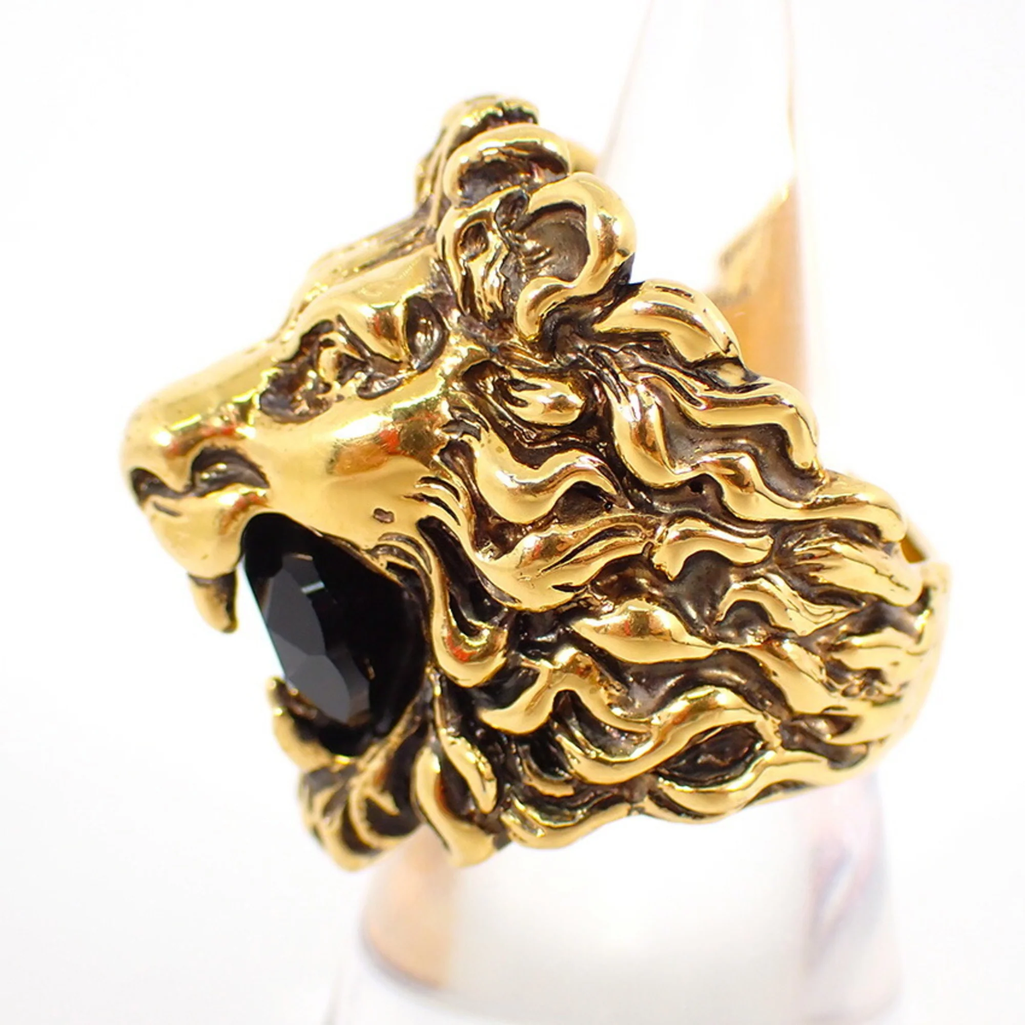 Lion Head Ring Sterling Silver - Image 3