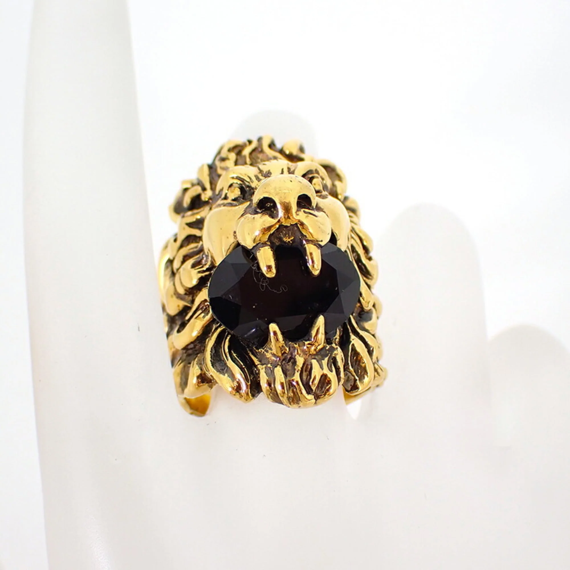 Lion Head Ring Sterling Silver - Image 4