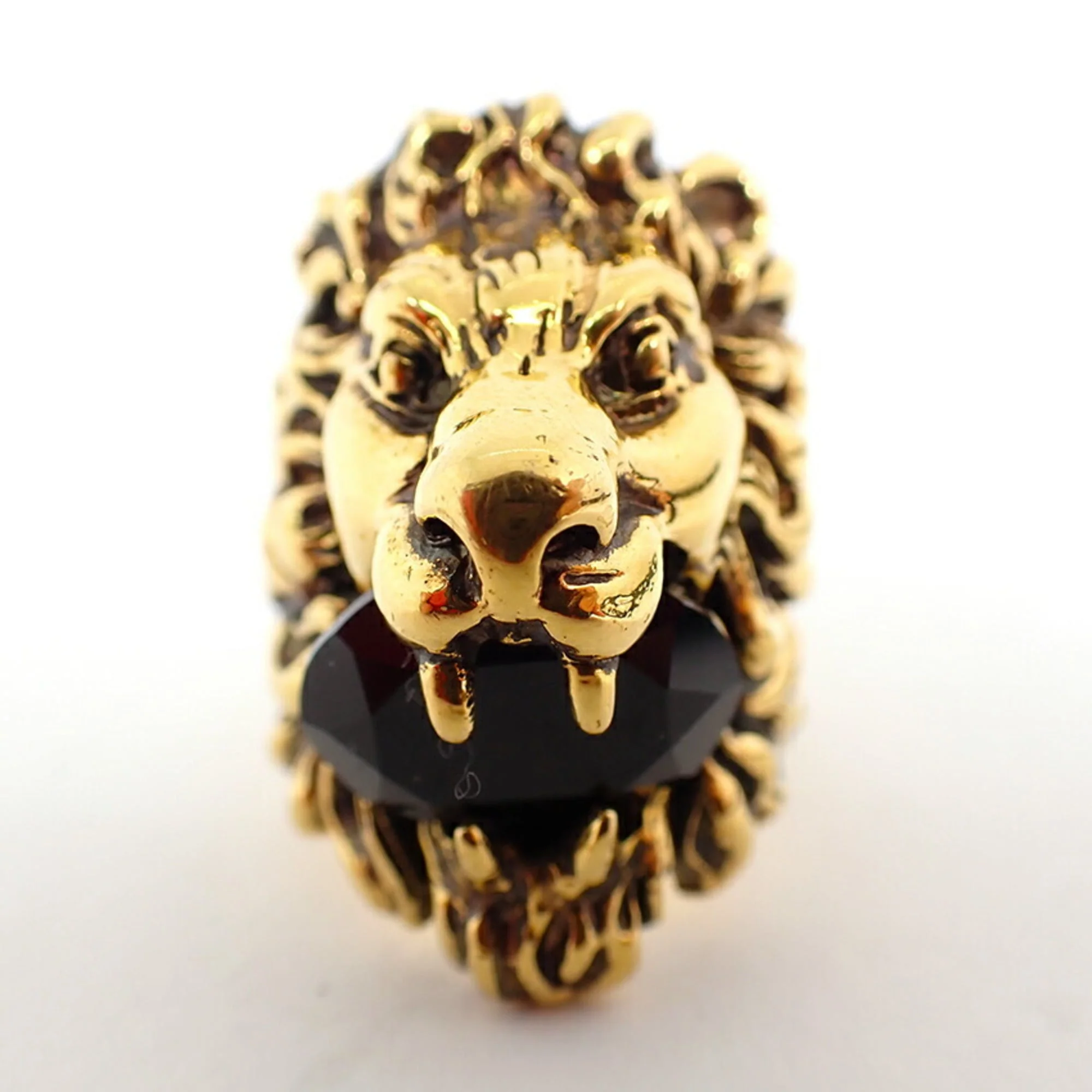 Lion Head Ring Sterling Silver - Image 7