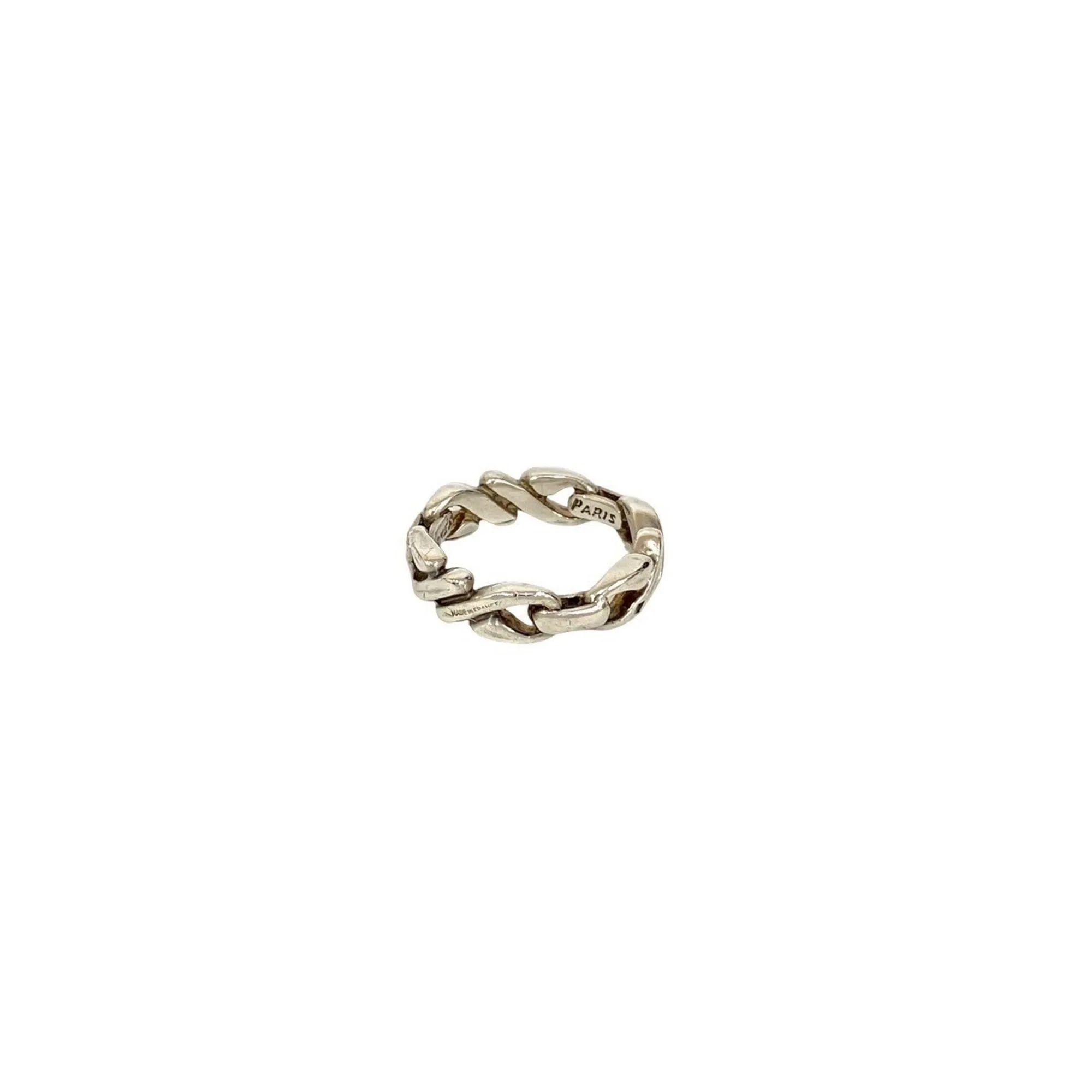 Chain Motif Ring Sterling Silver - Image 4