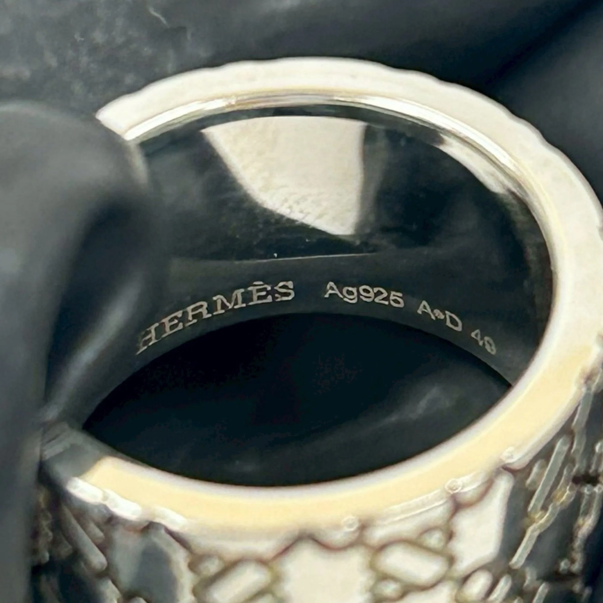 Chaine d'Ancre Attelage Ring Sterling Silver - Image 3