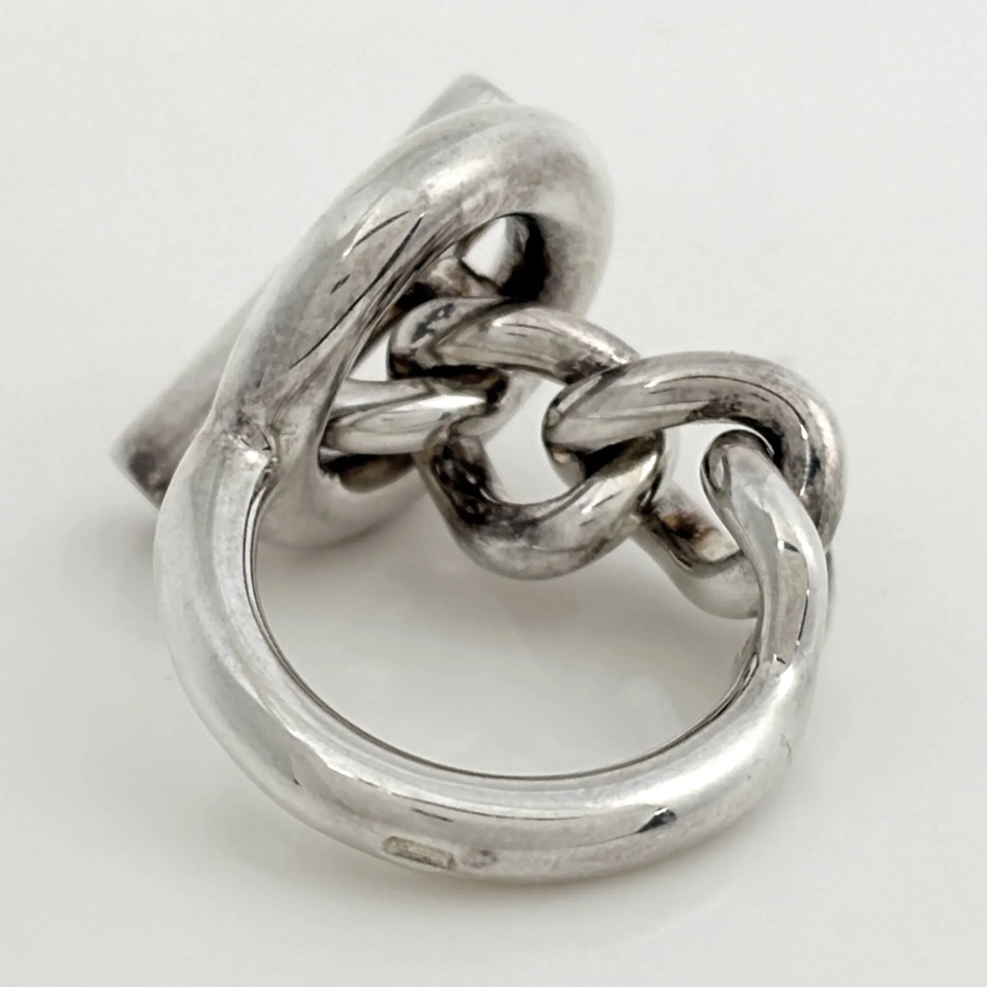 Croisette Ring Sterling Silver Medium - Image 3