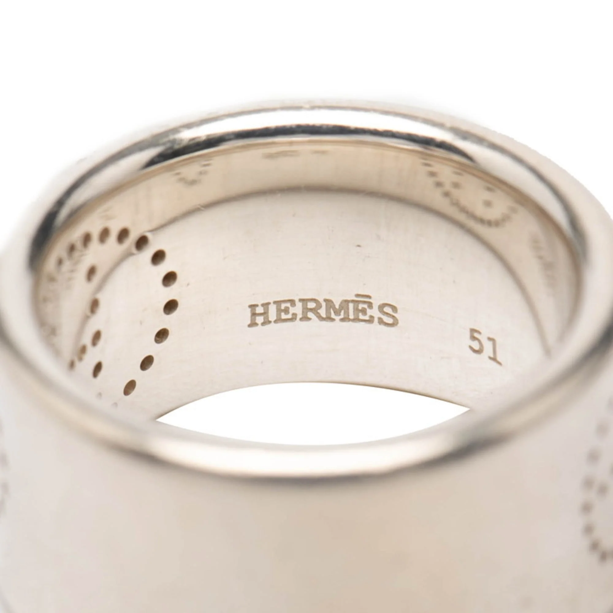 Eclipse Ribbon Ring Sterling Silver - Image 4