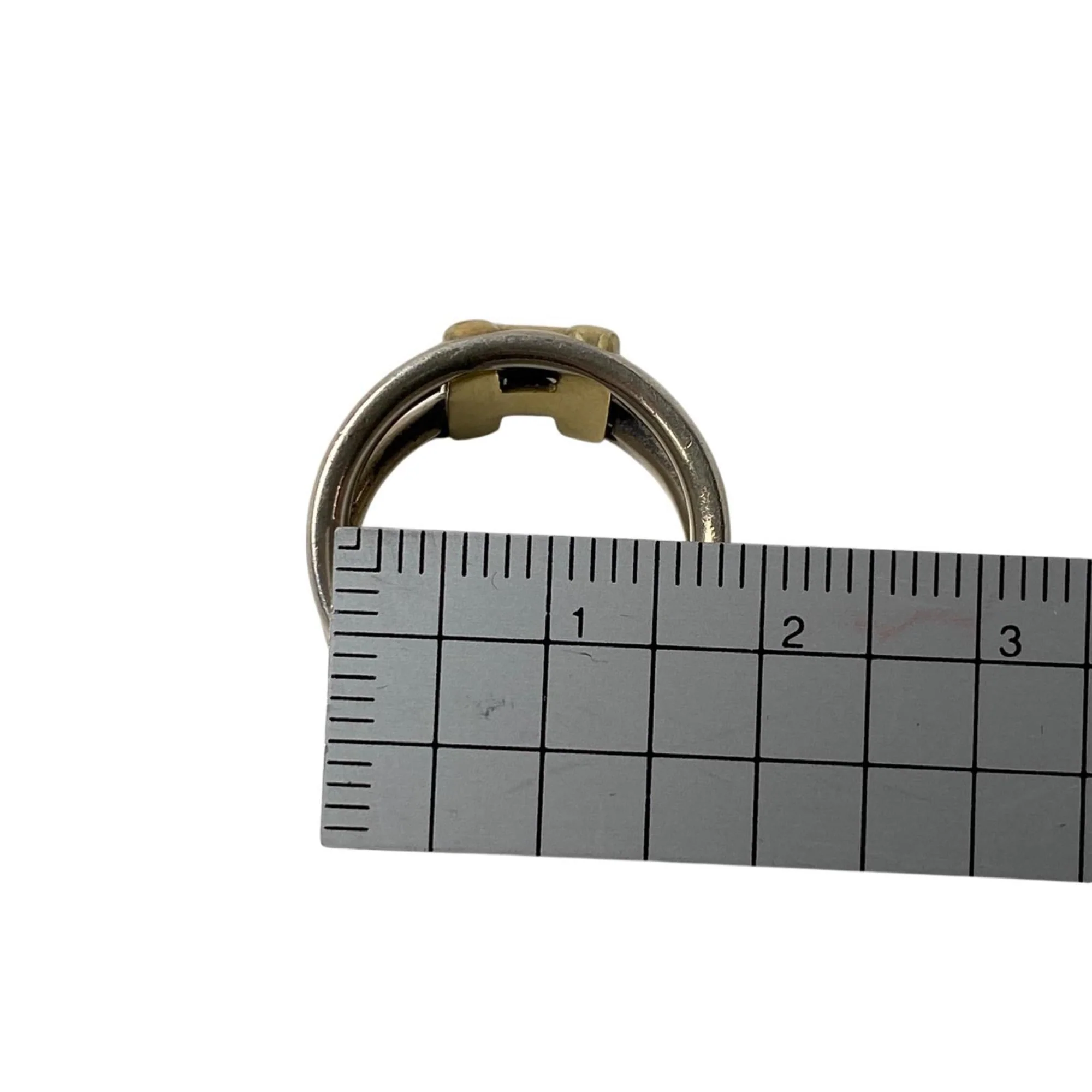 Olympe Ring 18K Yellow Gold and Sterling Silver - Image 8
