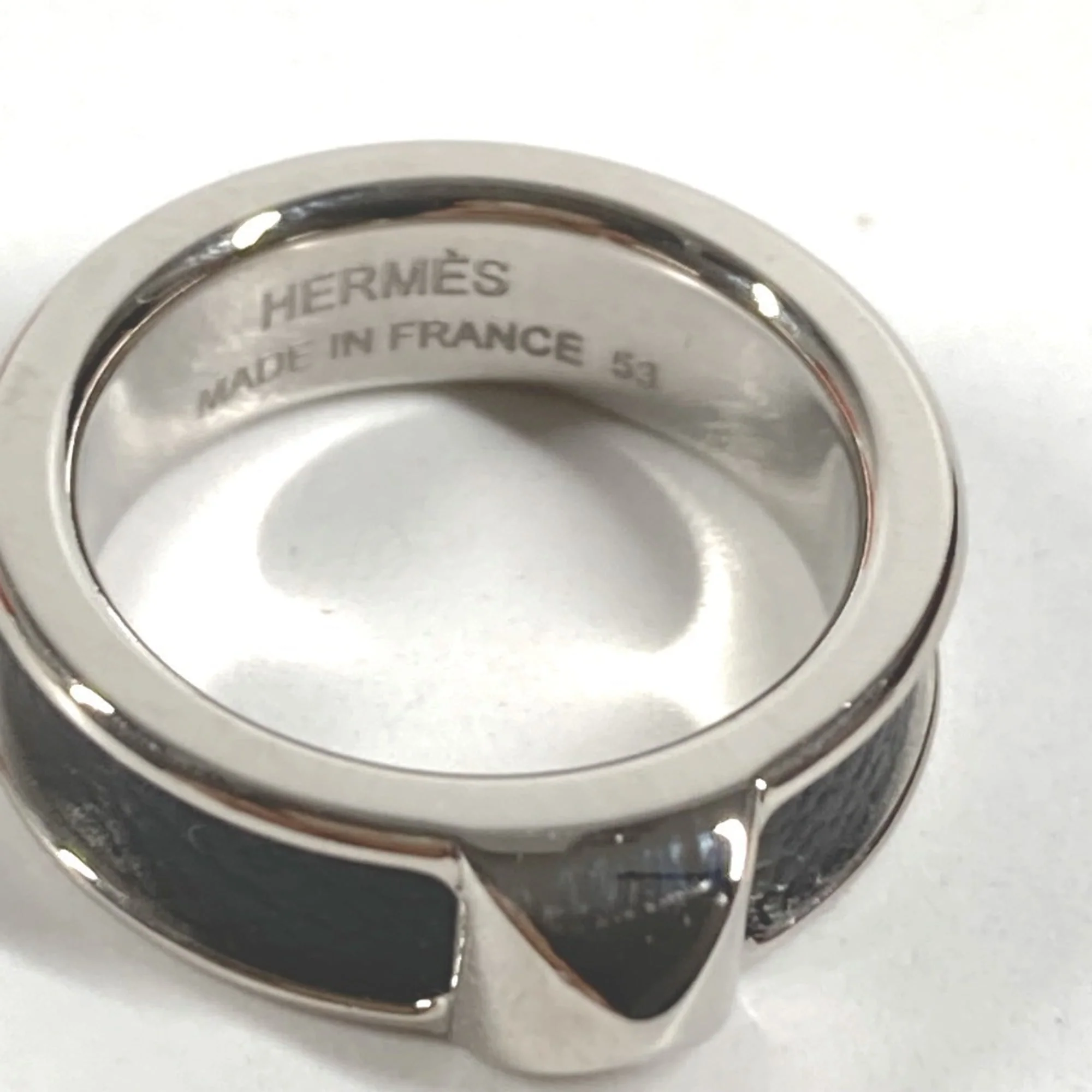Ring Leather and Metal Black - Image 3