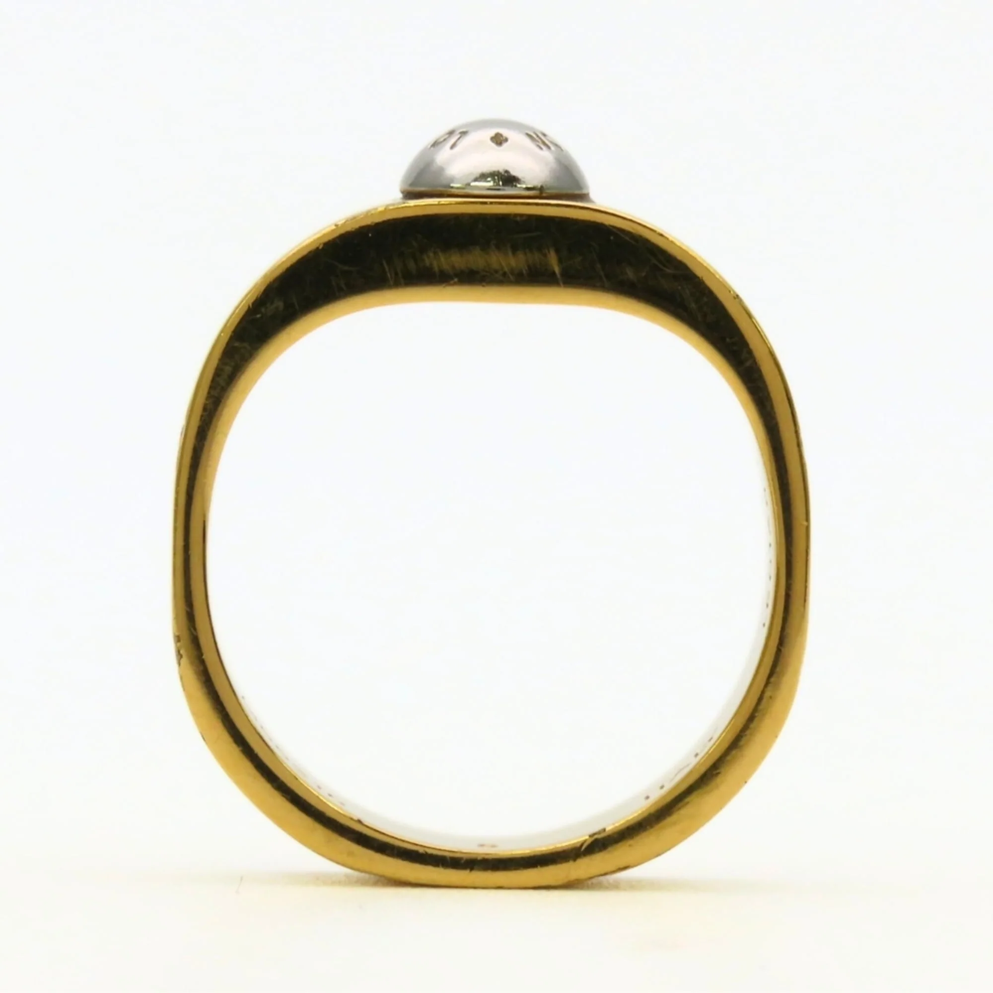 Band Ring Gold and Metal - Image 7