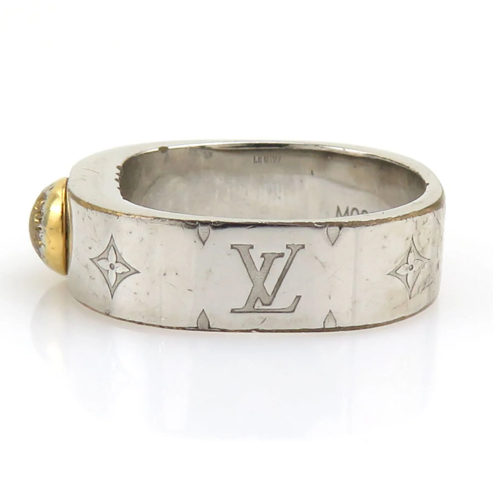 Nanogram Ring Metal Gold and Silver - Image 5