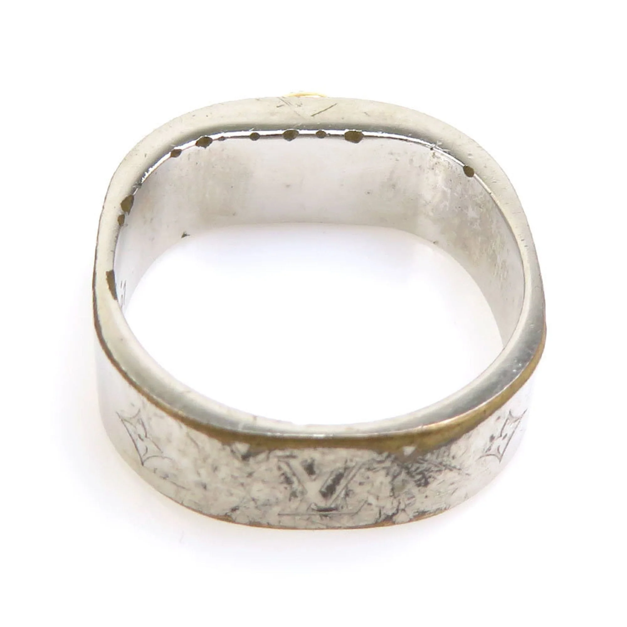 Nanogram Ring Metal Gold and Silver - Image 7