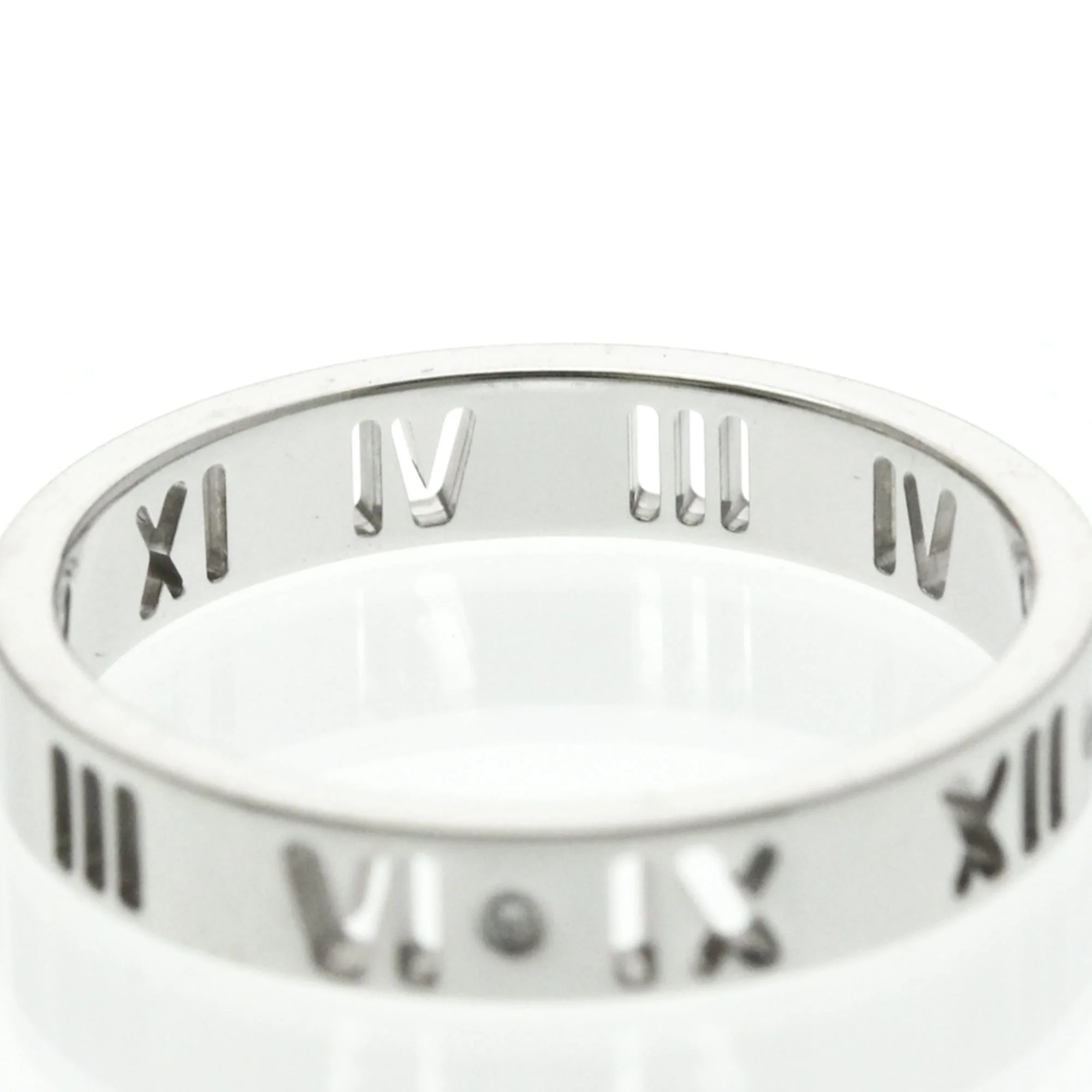 Atlas Ring Sterling Silver with 18K White Gold - Image 8