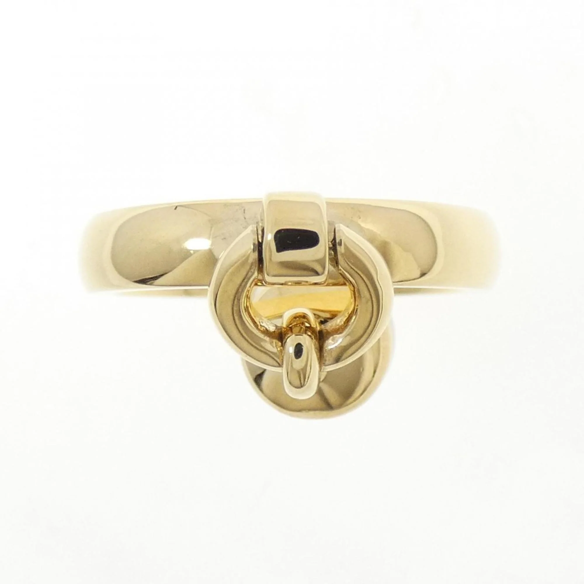 Band Ring 18K Yellow Gold With Pearl - Image 2