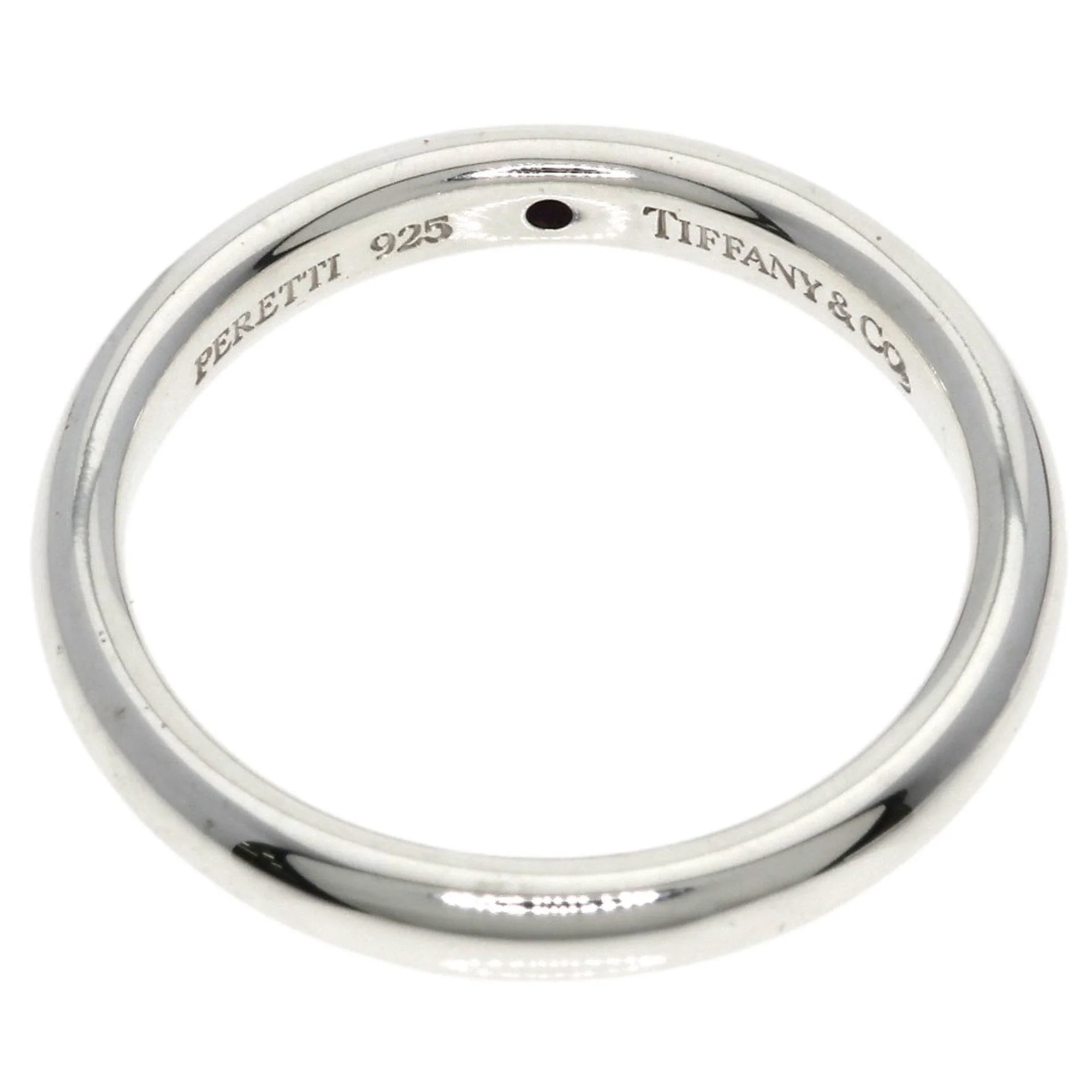 Band Ring Sterling Silver with Ruby - Image 4