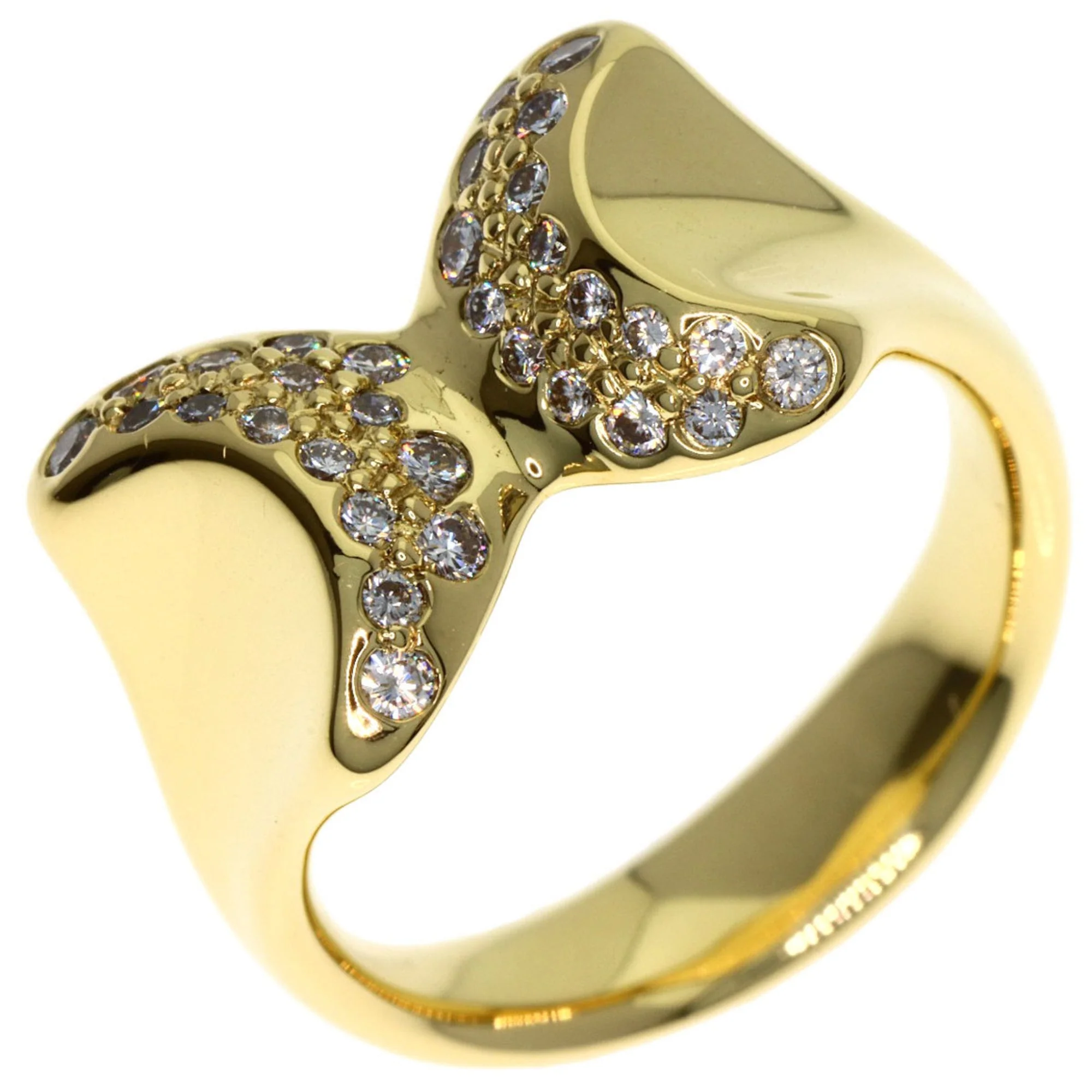 Butterfly Peretti Ring 18K Yellow Gold - Image 2