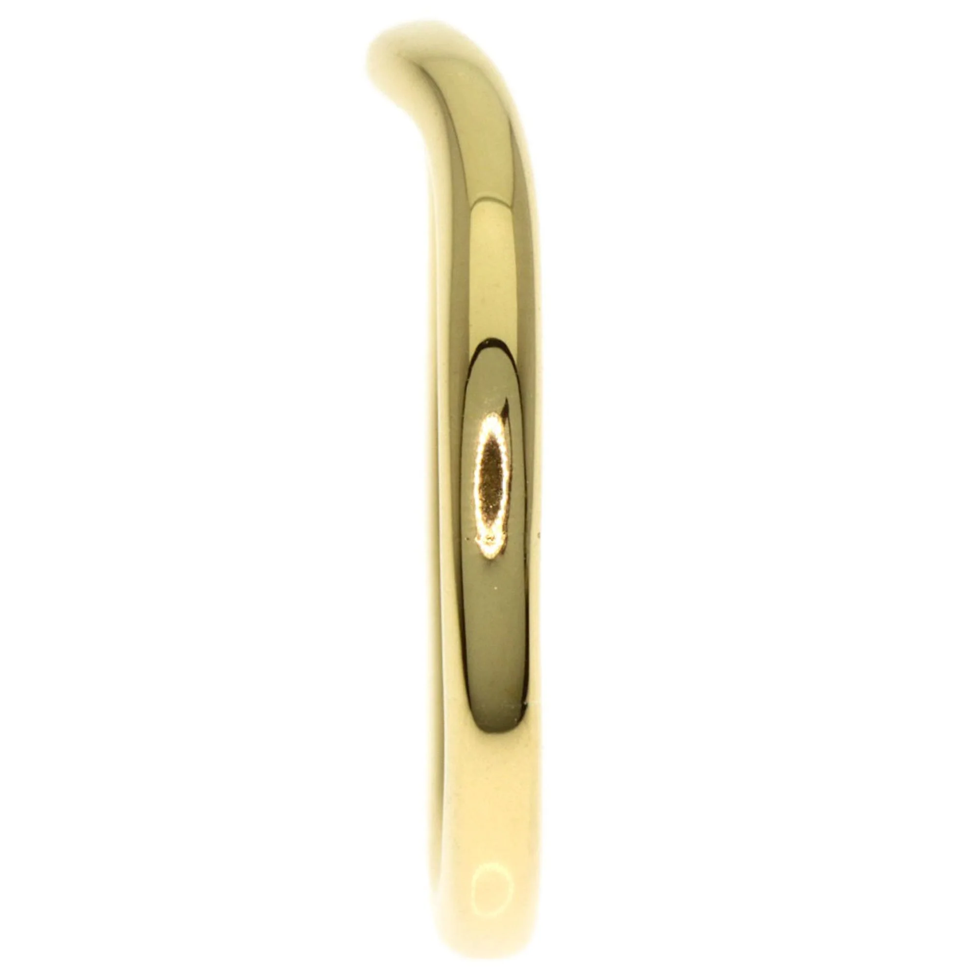 Curved Band Ring 18K Yellow Gold - Image 3