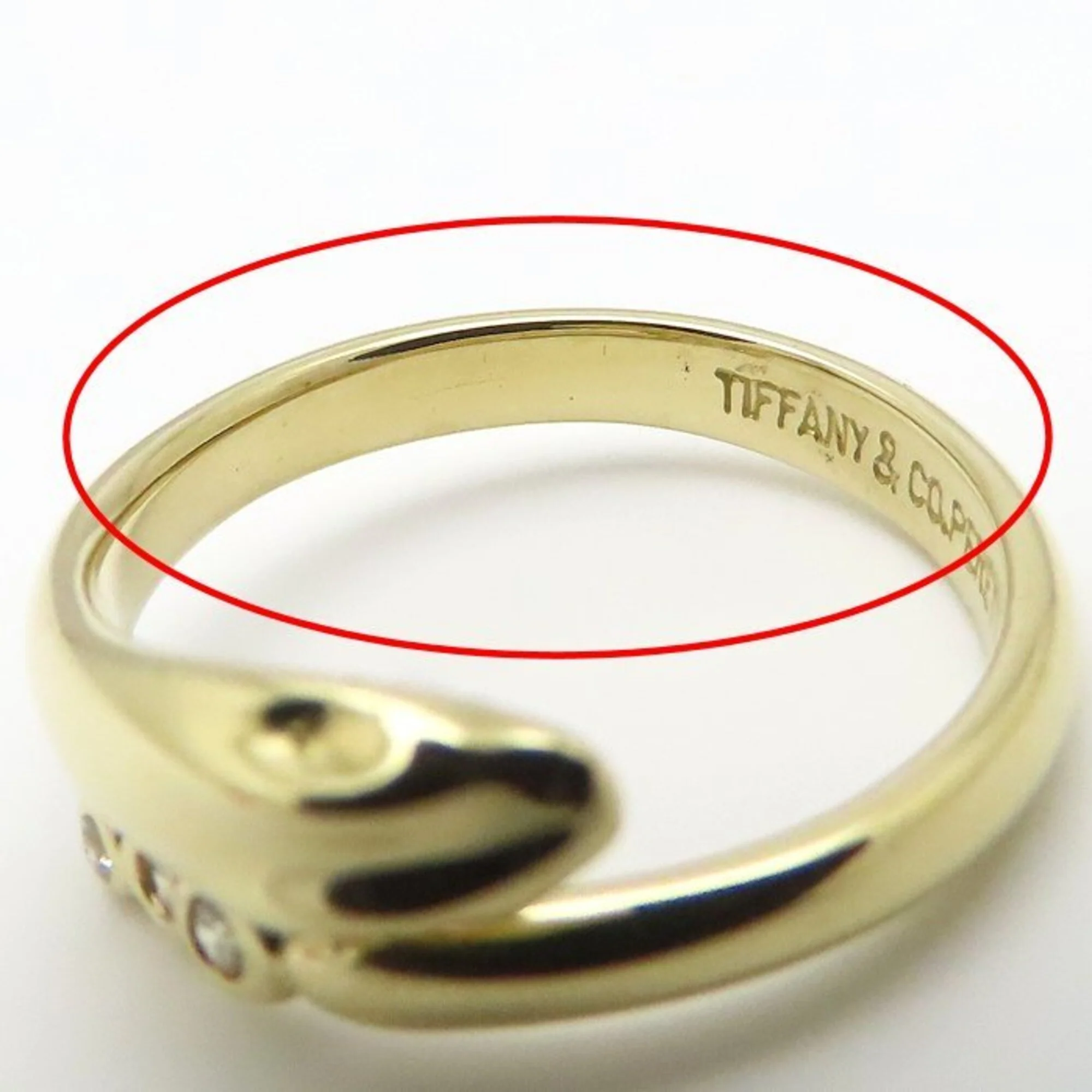 Elsa Peretti Ring 18K Yellow Gold - Image 9