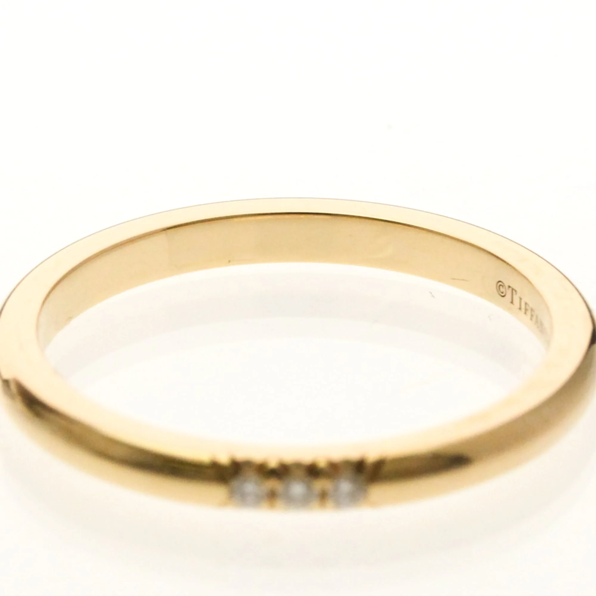 Forever Band Ring 18K Rose Gold with Diamond - Image 5