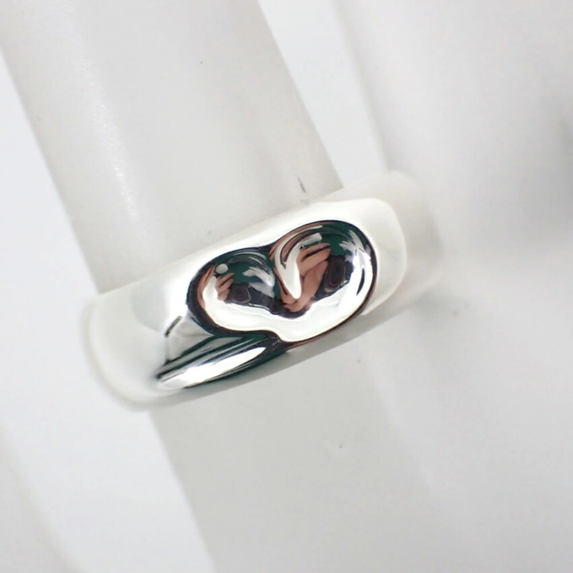 Full Heart Ring Sterling Silver - Image 6