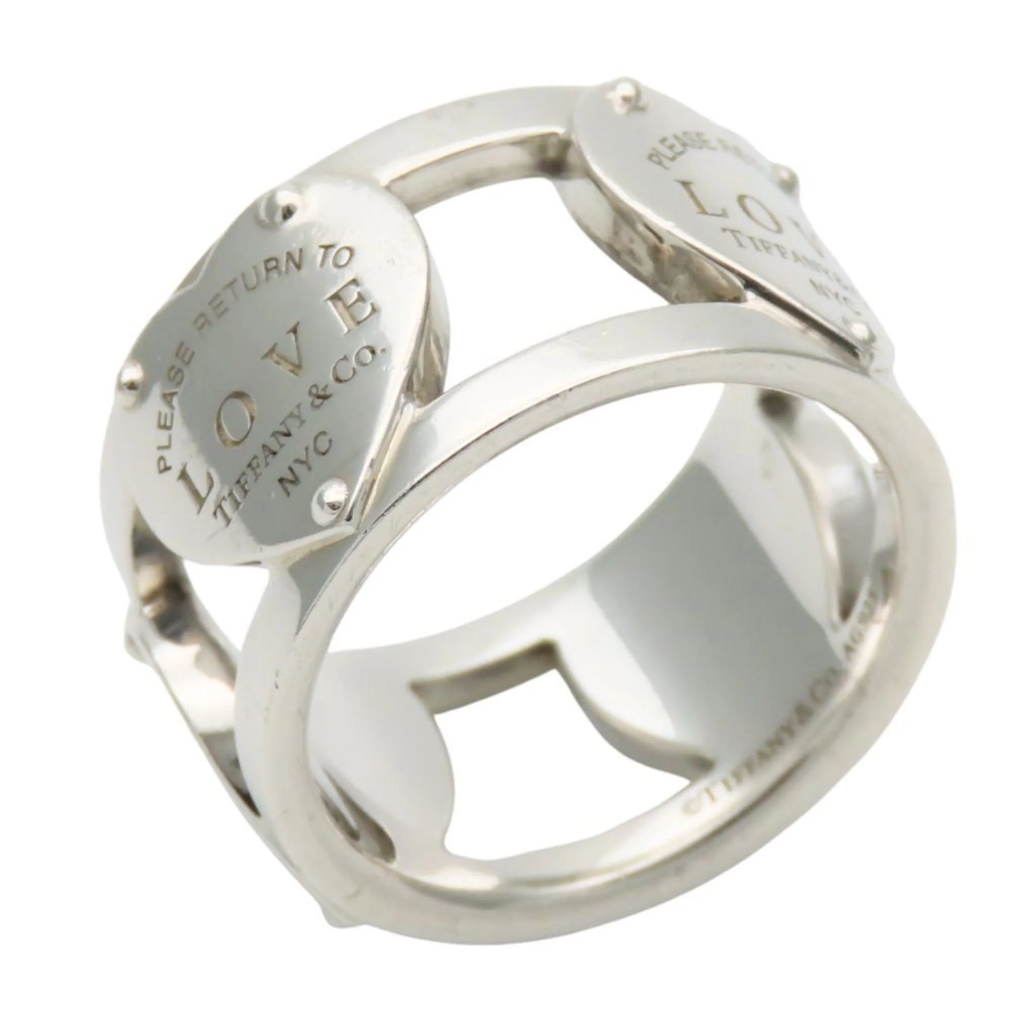 Heart Wide Ring Sterling Silver - Image 2