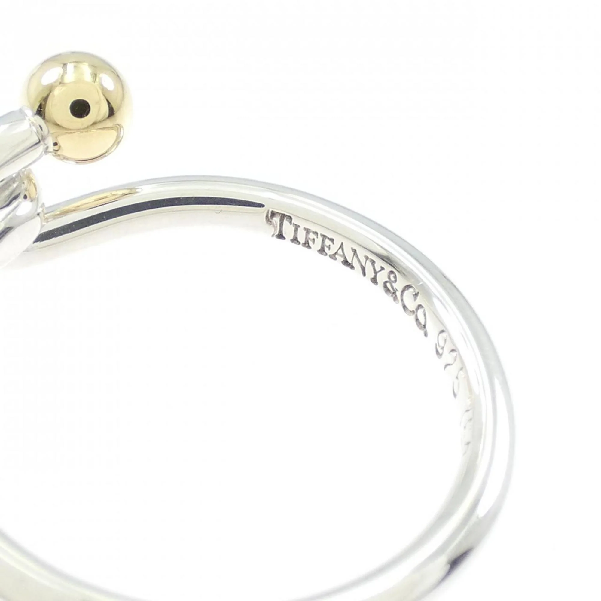 Hook Ring Sterling Silver and 18K Yellow Gold - Image 4