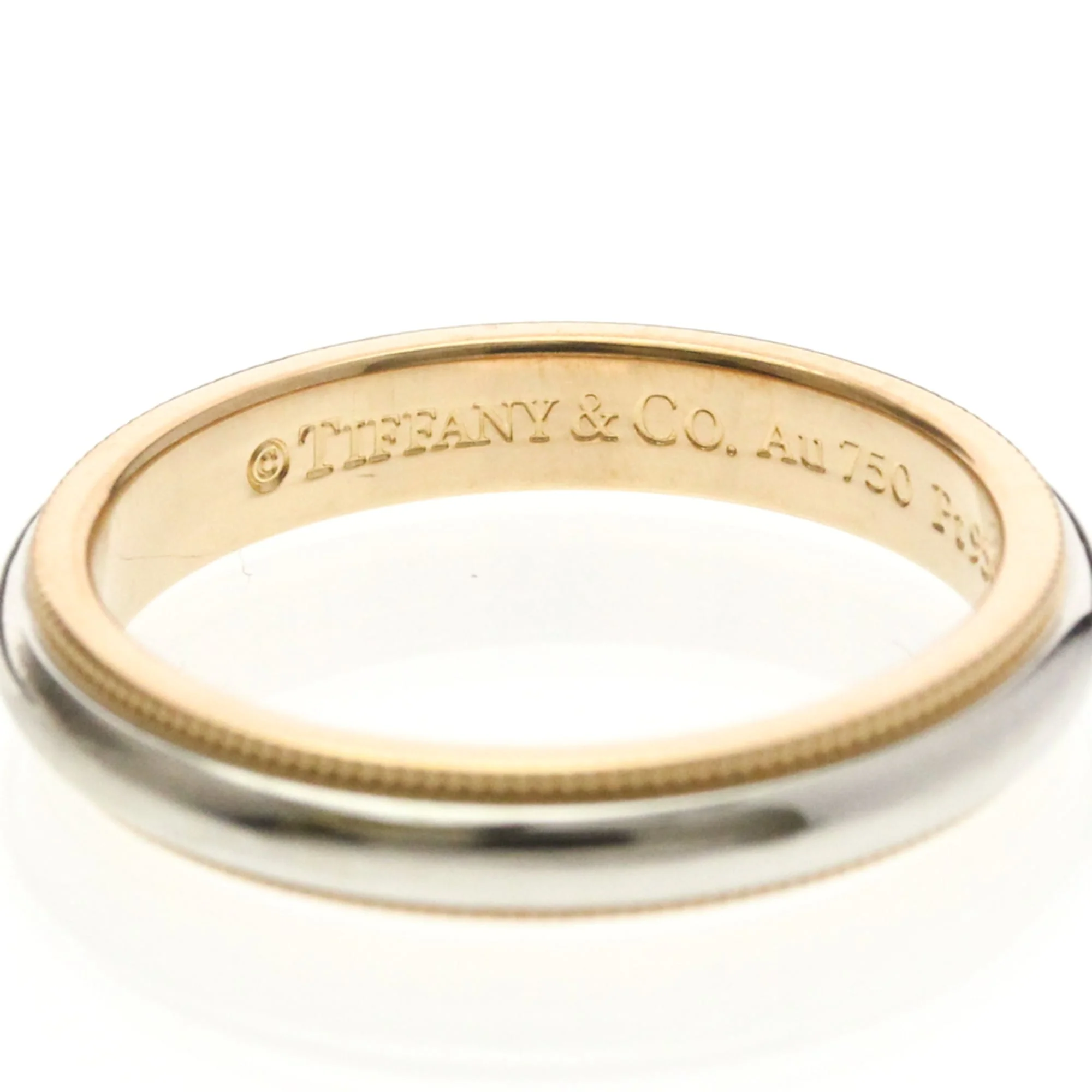 Milgrain Ring Sterling Silver and 18K Rose Gold and Platinum - Image 5