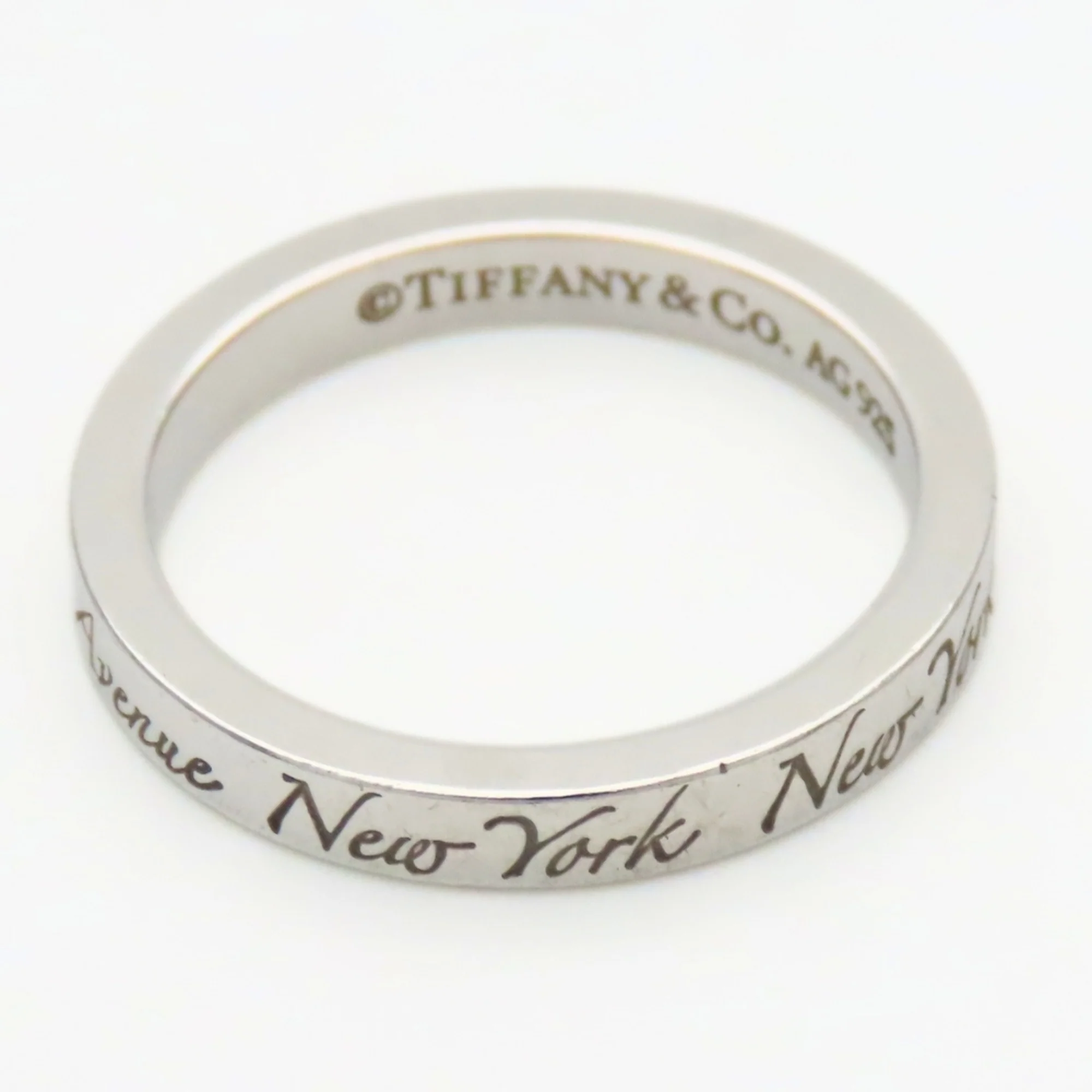 Notes Narrow New York Ring Sterling Silver - Image 3