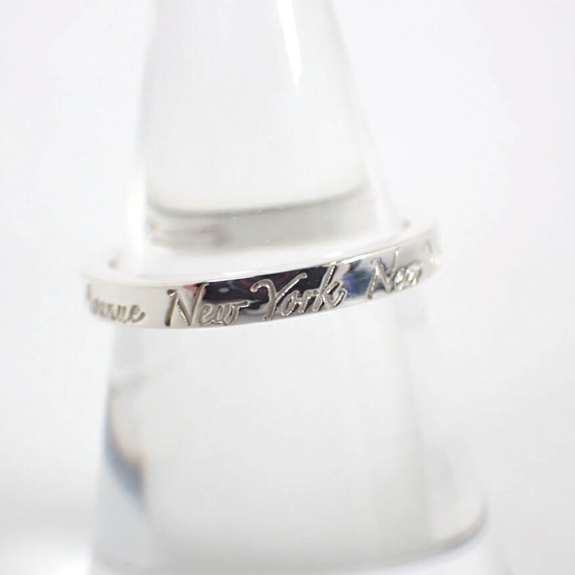 Notes Narrow Ring Sterling Silver - Image 3