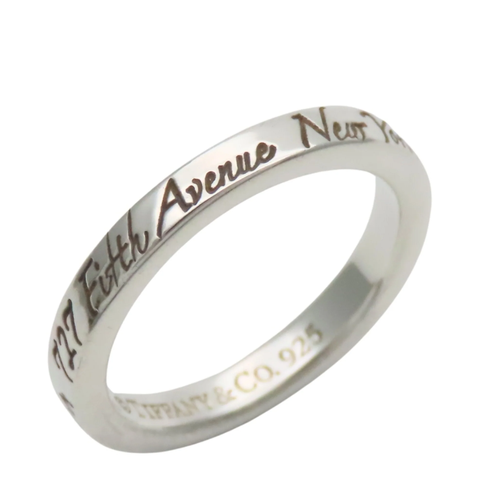 Notes Narrow Ring Sterling Silver