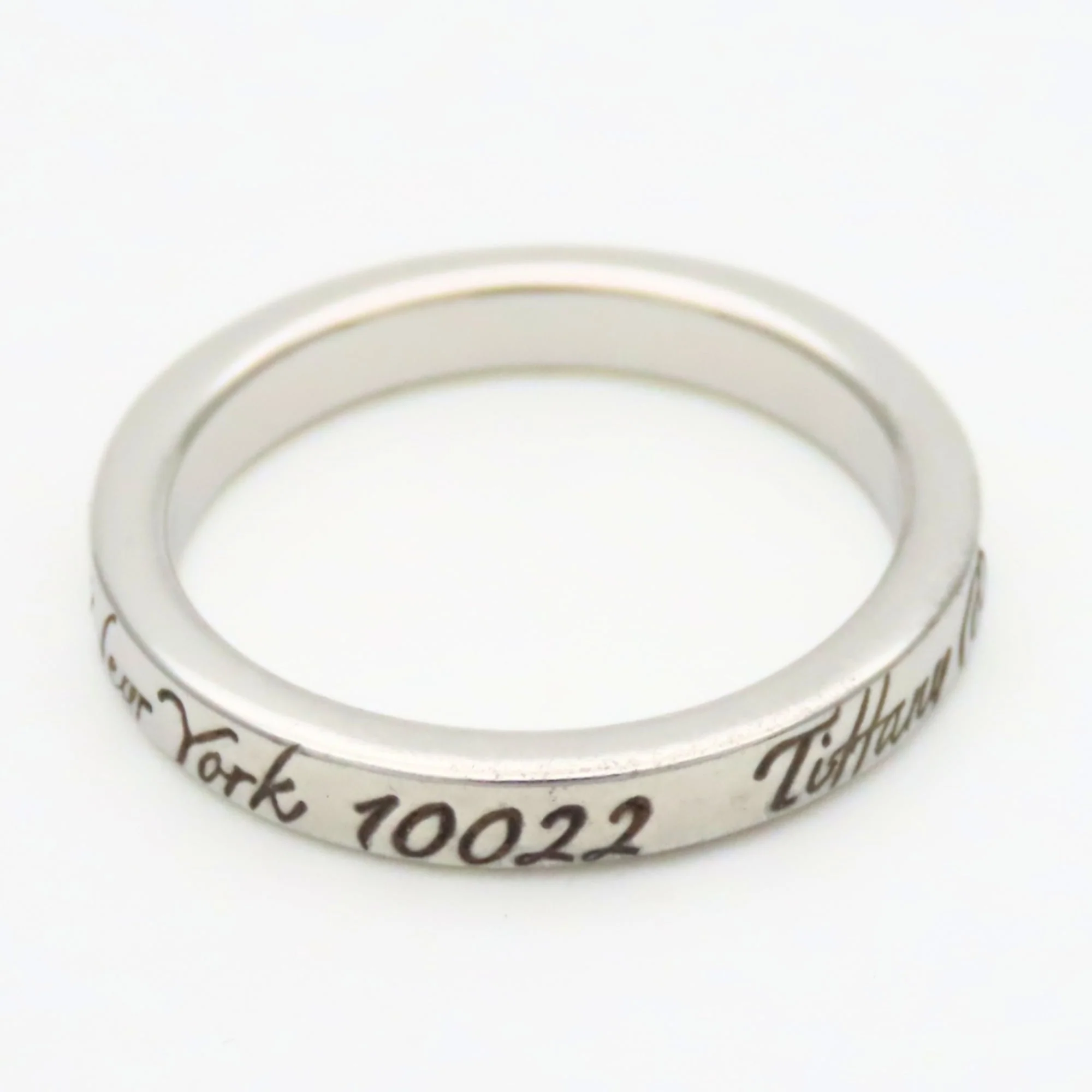 Notes Narrow Ring Sterling Silver - Image 5
