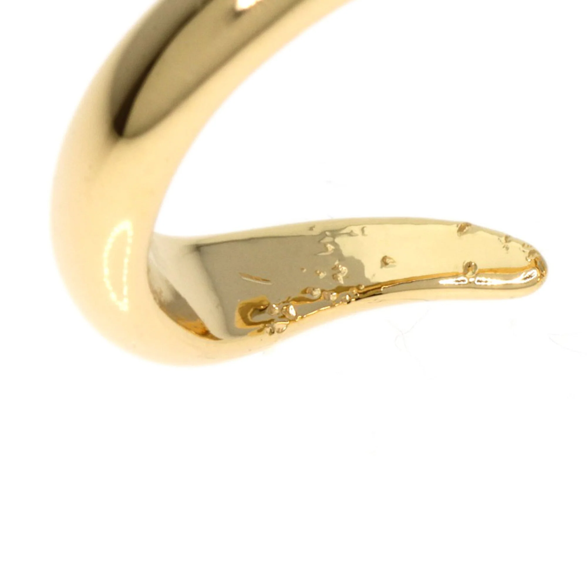 Open Heart Ring 18K Yellow Gold - Image 7