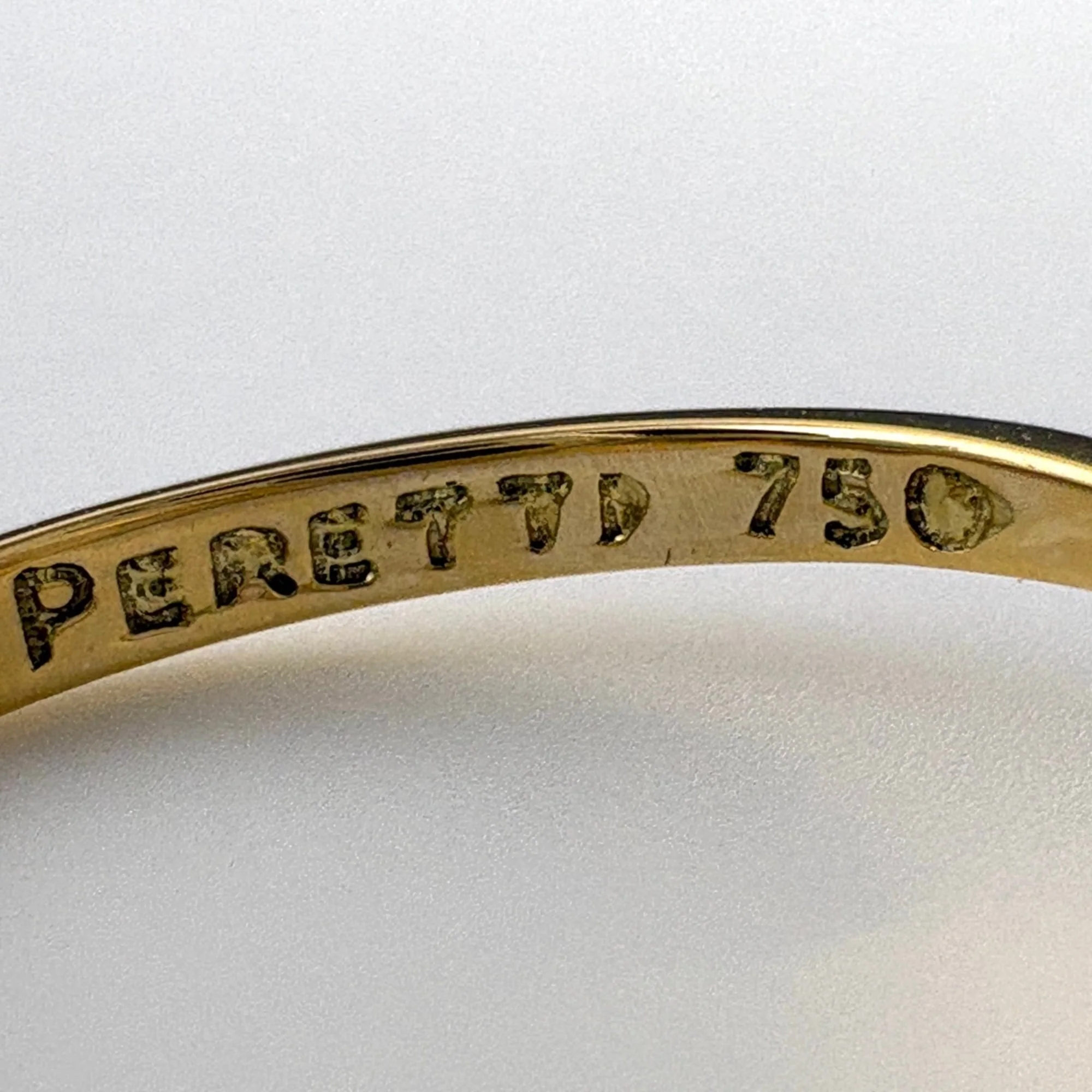Open Heart Ring 18K Yellow Gold - Image 5
