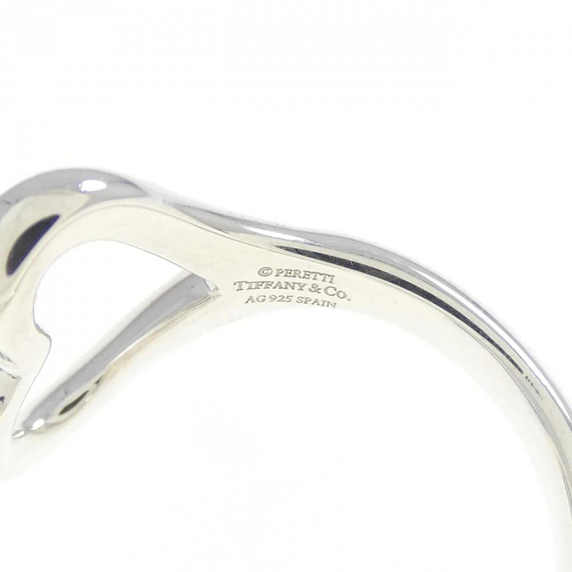 Open Heart Ring Sterling Silver - Image 4
