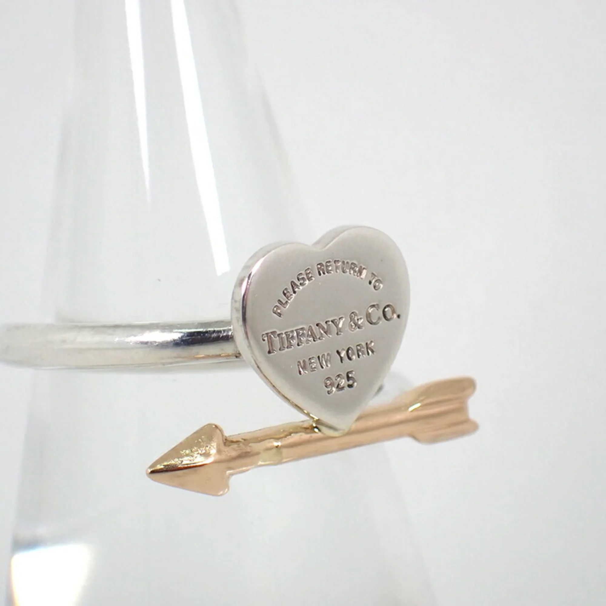 Ring 18K Rose Gold and Sterling Silver - Image 3