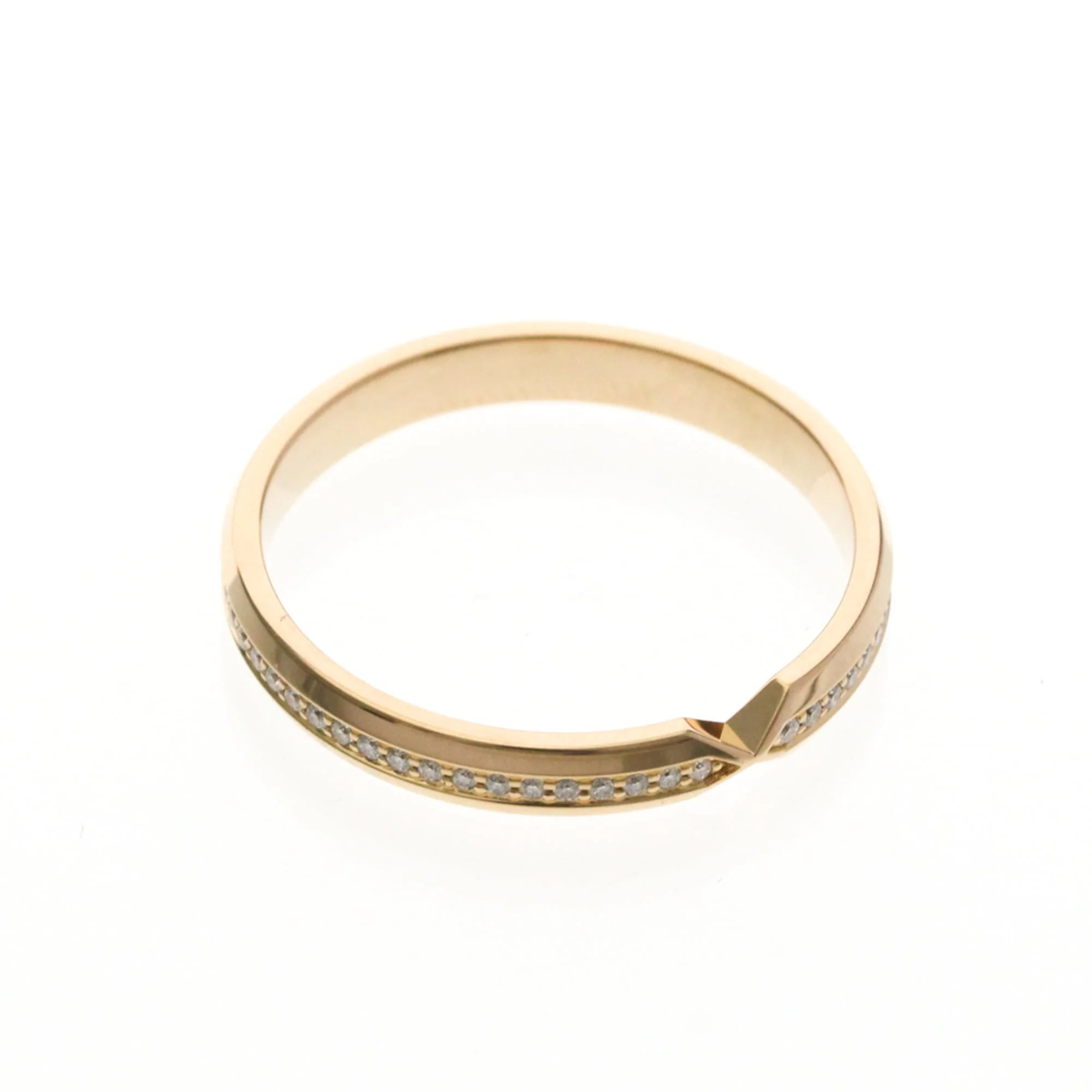 Ring 18K Rose Gold with Diamond - Image 9
