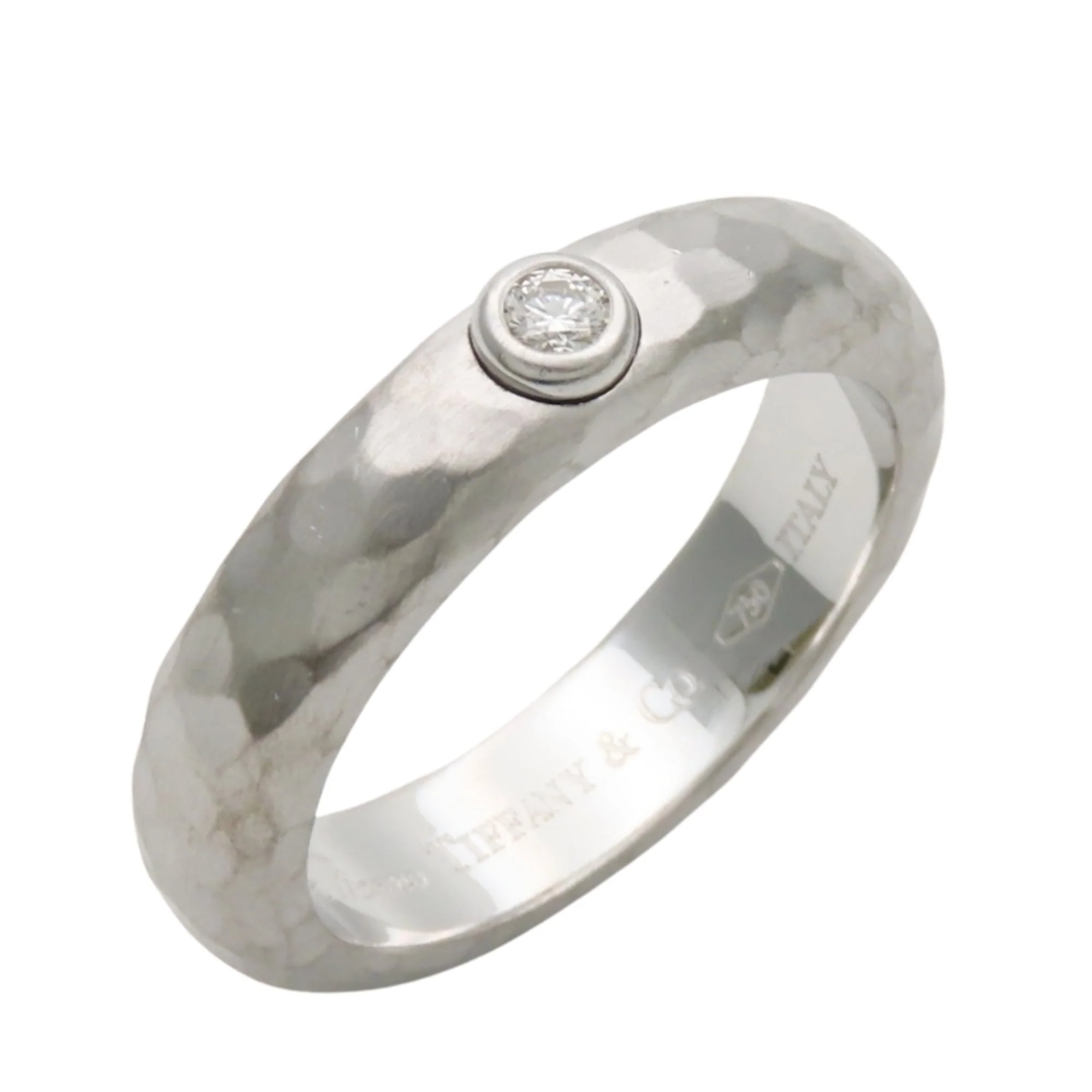 Ring 18K White Gold with Diamond - Image 2